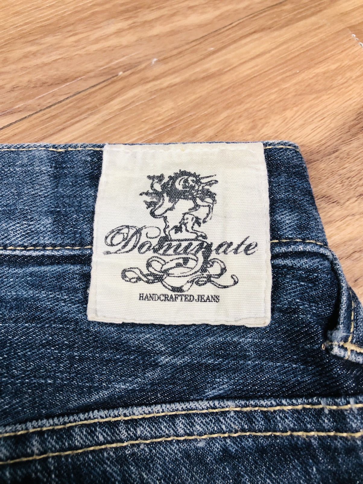 Japanese Brand Dominate Handcrafted Jeans (33) Size US 32 / EU 48 - 18 Thumbnail