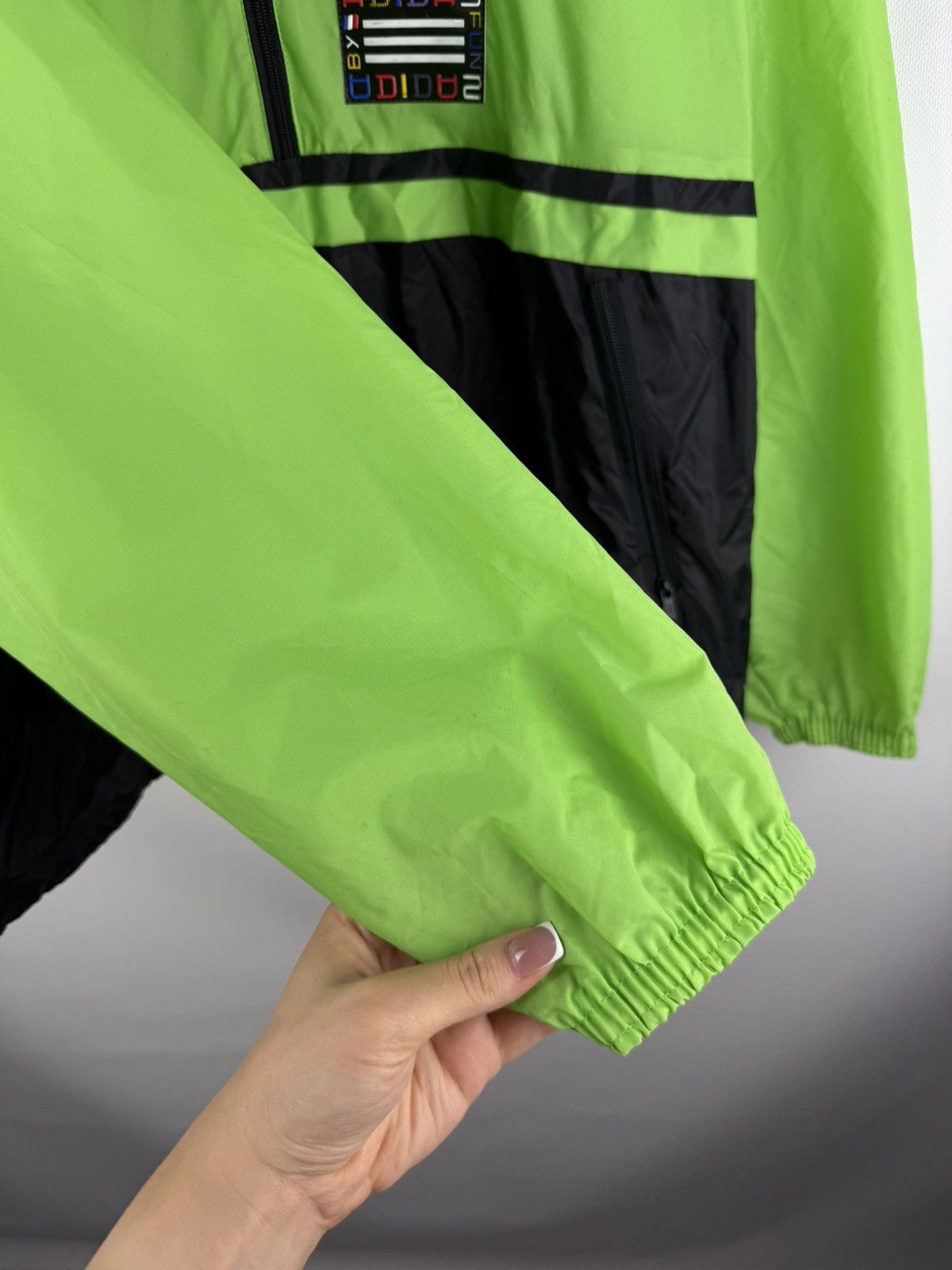 Adidas Adidas Ventex VTG Nylon Hooded Anorak Windbreaker Jacket Size US M / EU 48-50 / 2 - 10 Thumbnail
