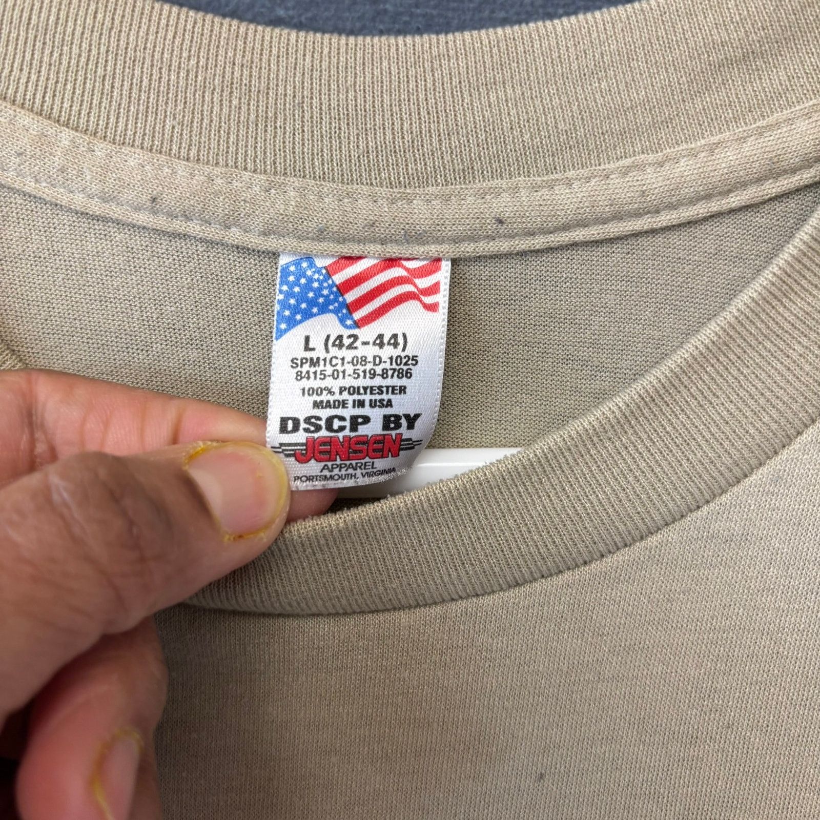 Other Jensen Apparel Blank Shirt Made in USA Grunge Skater Plain Size US L / EU 52-54 / 3 - 3 Thumbnail