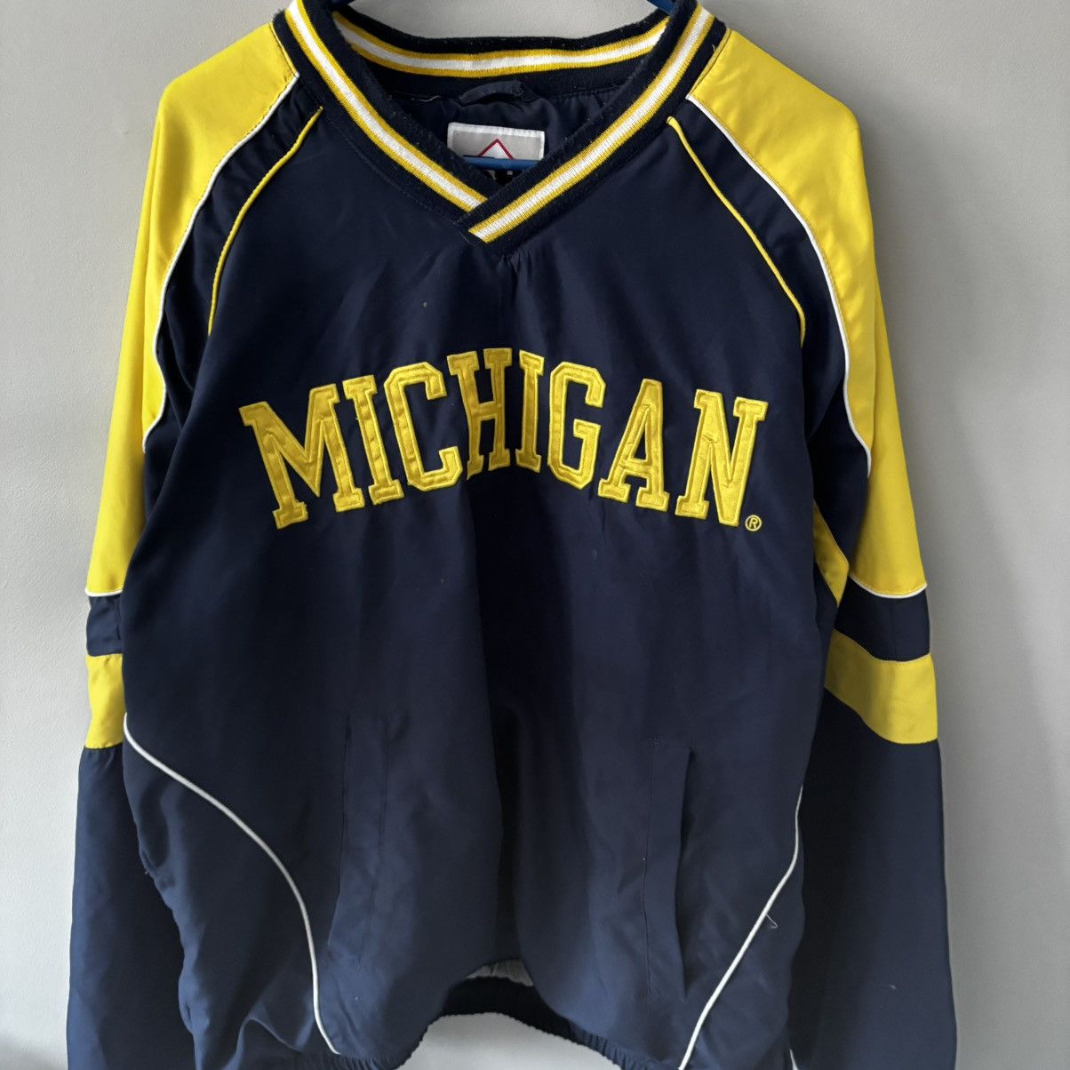 Logo 7 Vintage 58 Sports Michigan University Double Sided Jacket Size US L / EU 52-54 / 3 - 1 Thumbnail