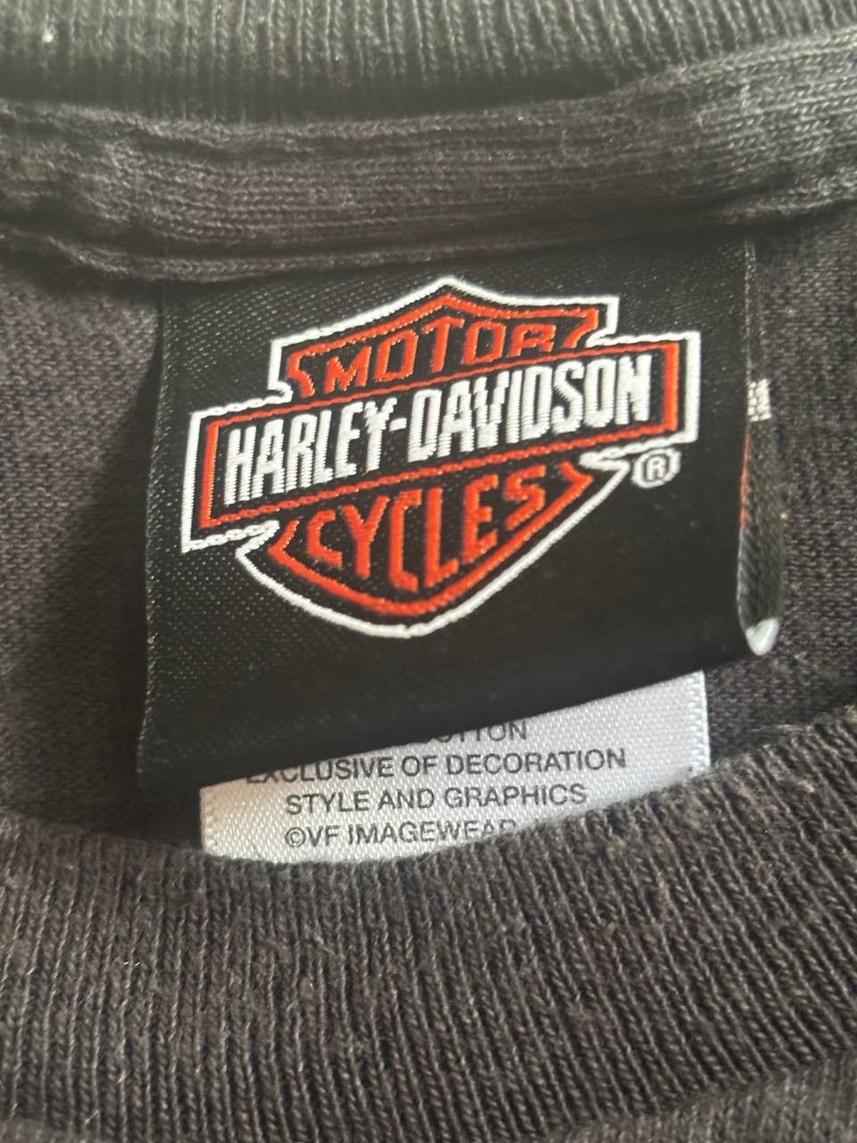 Harley Davidson Harley Davidson Motor Cycles XL Black T Shirt Made in USA Size US XL / EU 56 / 4 - 18 Thumbnail
