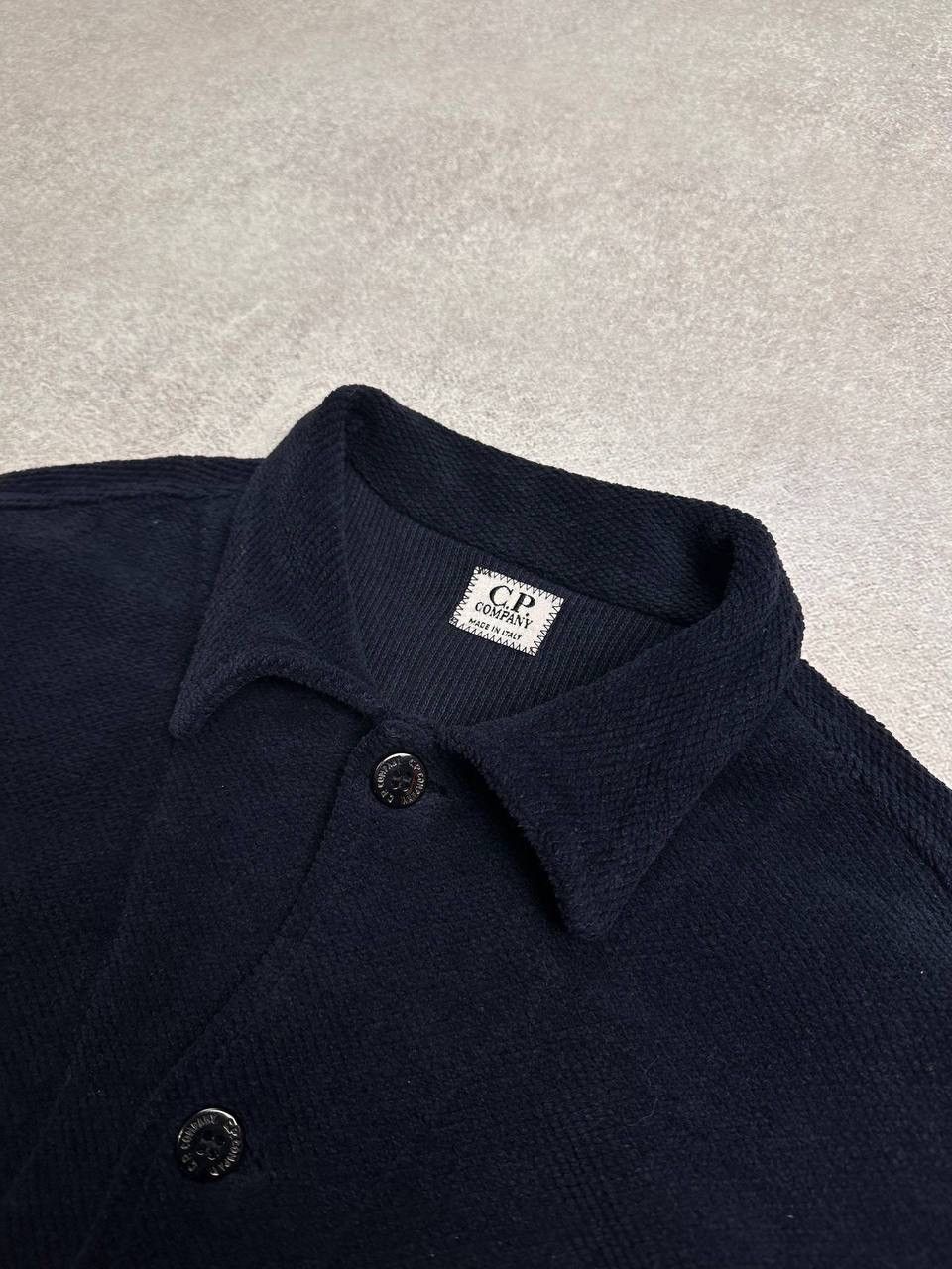 C.P. Company Vintage C.P Company Patch Navy Button Overshirt Jacket M Size US M / EU 48-50 / 2 - 6 Thumbnail