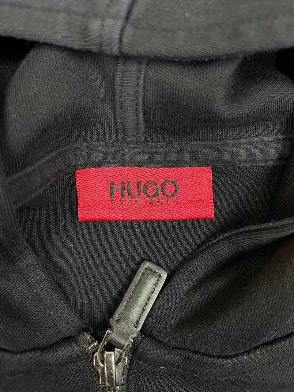 Hugo Boss Hugo Boss Men Cotton Full Zip Hoodie Black Casual Jacket Size US L / EU 52-54 / 3 - 4 Thumbnail