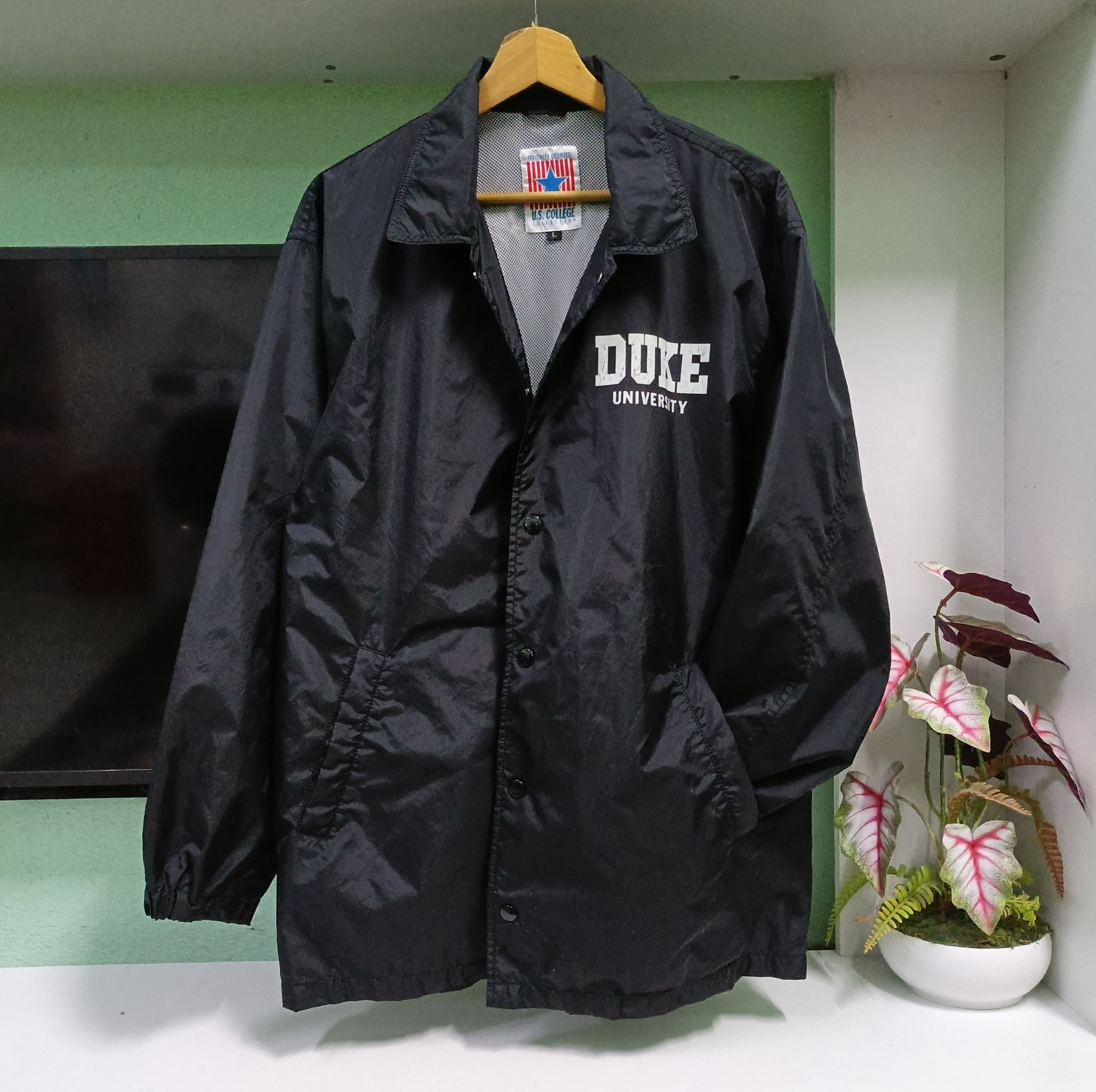 Vintage Vintage Duke University U.S College Coach Jacket Size US L / EU 52-54 / 3 - 7 Thumbnail