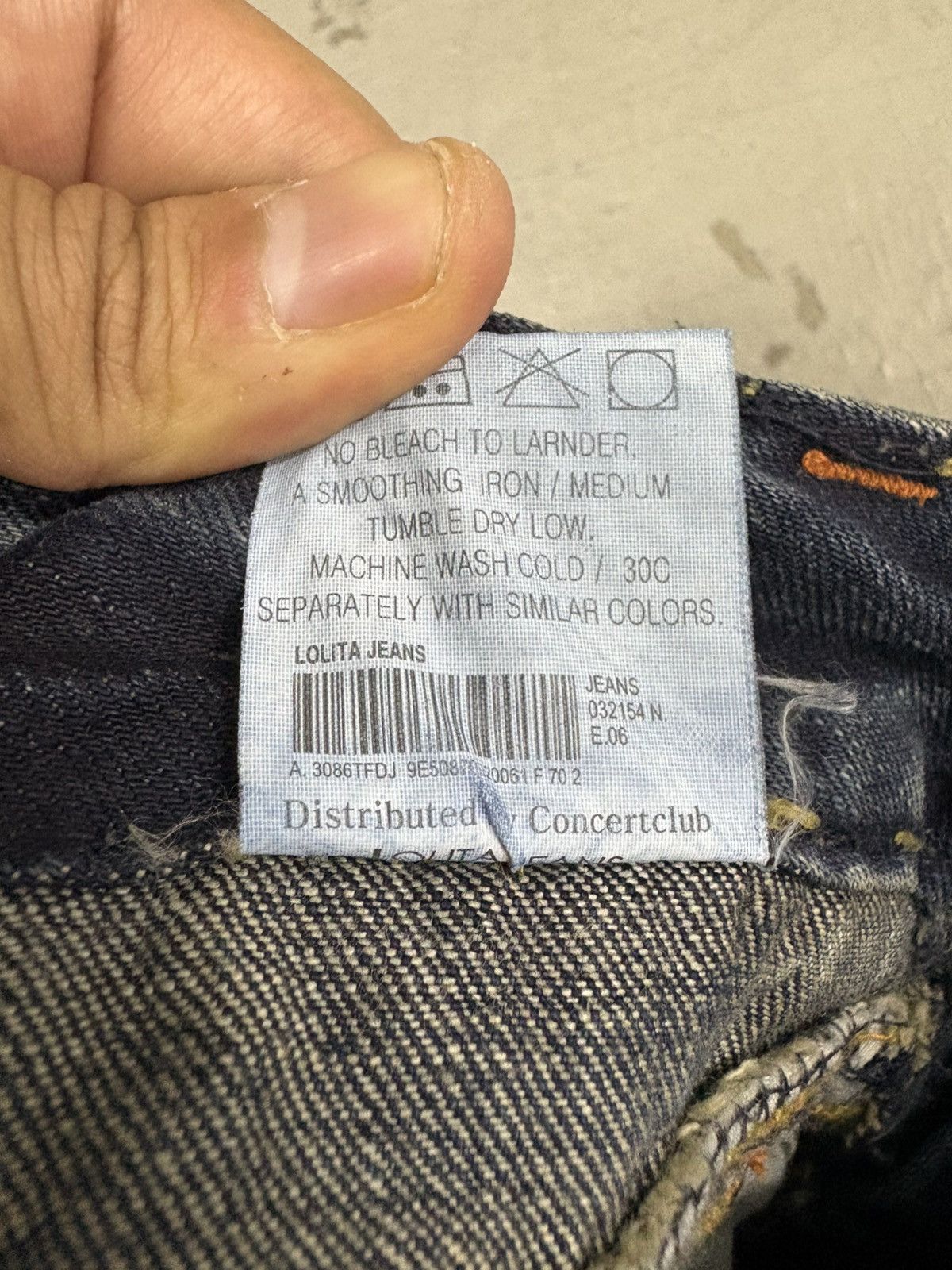 Tornado Mart Vintage Flared Lolita Jeans If Six Was Nine Distressed Size US 31 - 23 Thumbnail