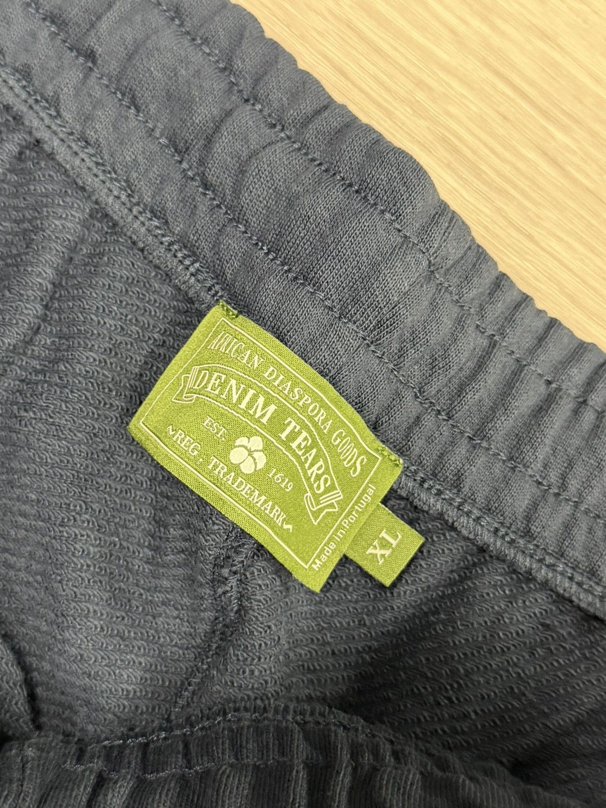 DENIM TEARS Denim Tears Wreath Sweatpants (XLARGE) Size US 38 / EU 54 - 2 Thumbnail