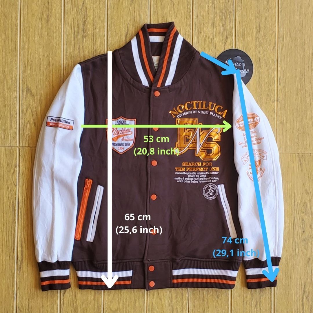 Other The Endless Summer Noctiluca Varsity Jacket Size US M / EU 48-50 / 2 - 5 Thumbnail