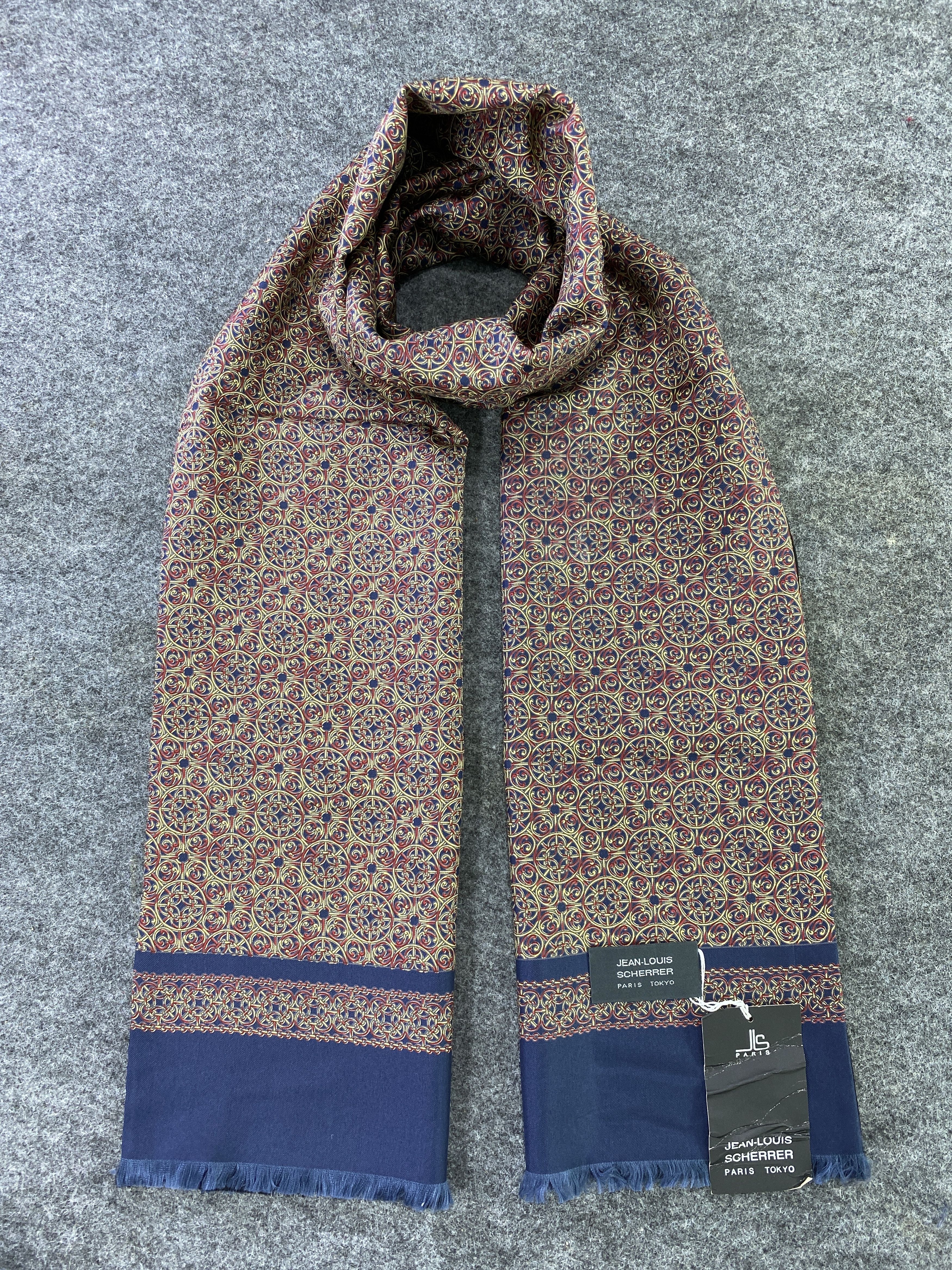 Jean Louis Scherrer Scarf Muffler Neckwear -T622 - Main Image