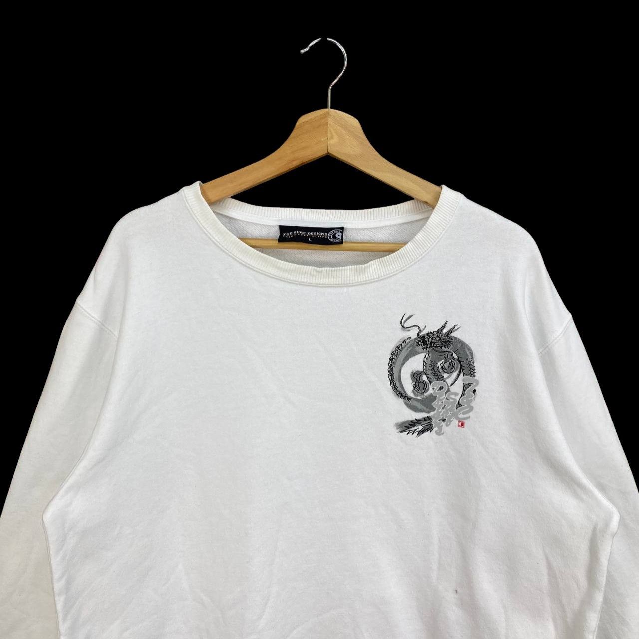 Other Vintage T&C Surf dragon Yakuza motive sukajan Loose Neck Size US L / EU 52-54 / 3 - 3 Thumbnail