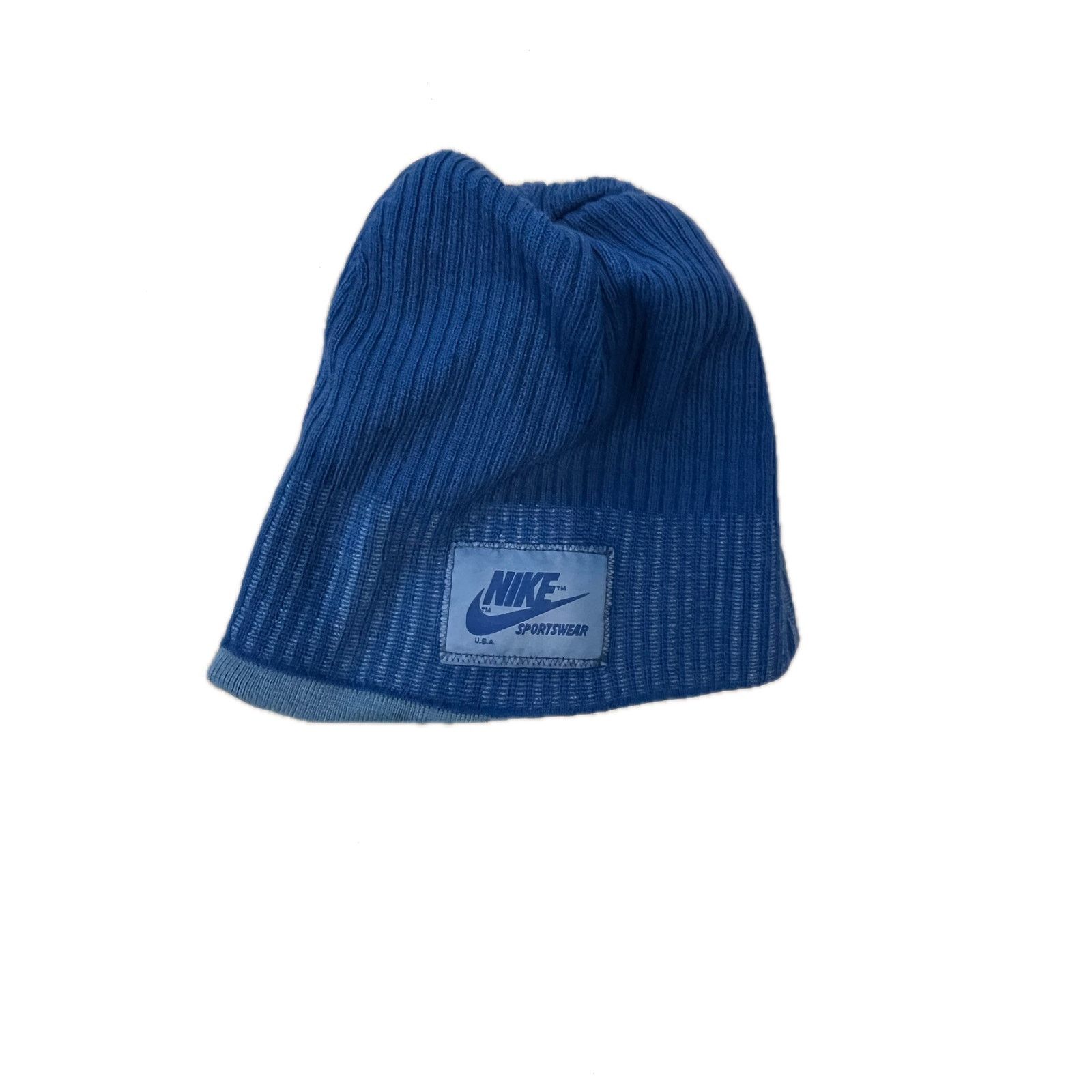 Nike Nike Pro Max Blue Acrylic Beanie One Size Fits All Size ONE SIZE - 1 Thumbnail