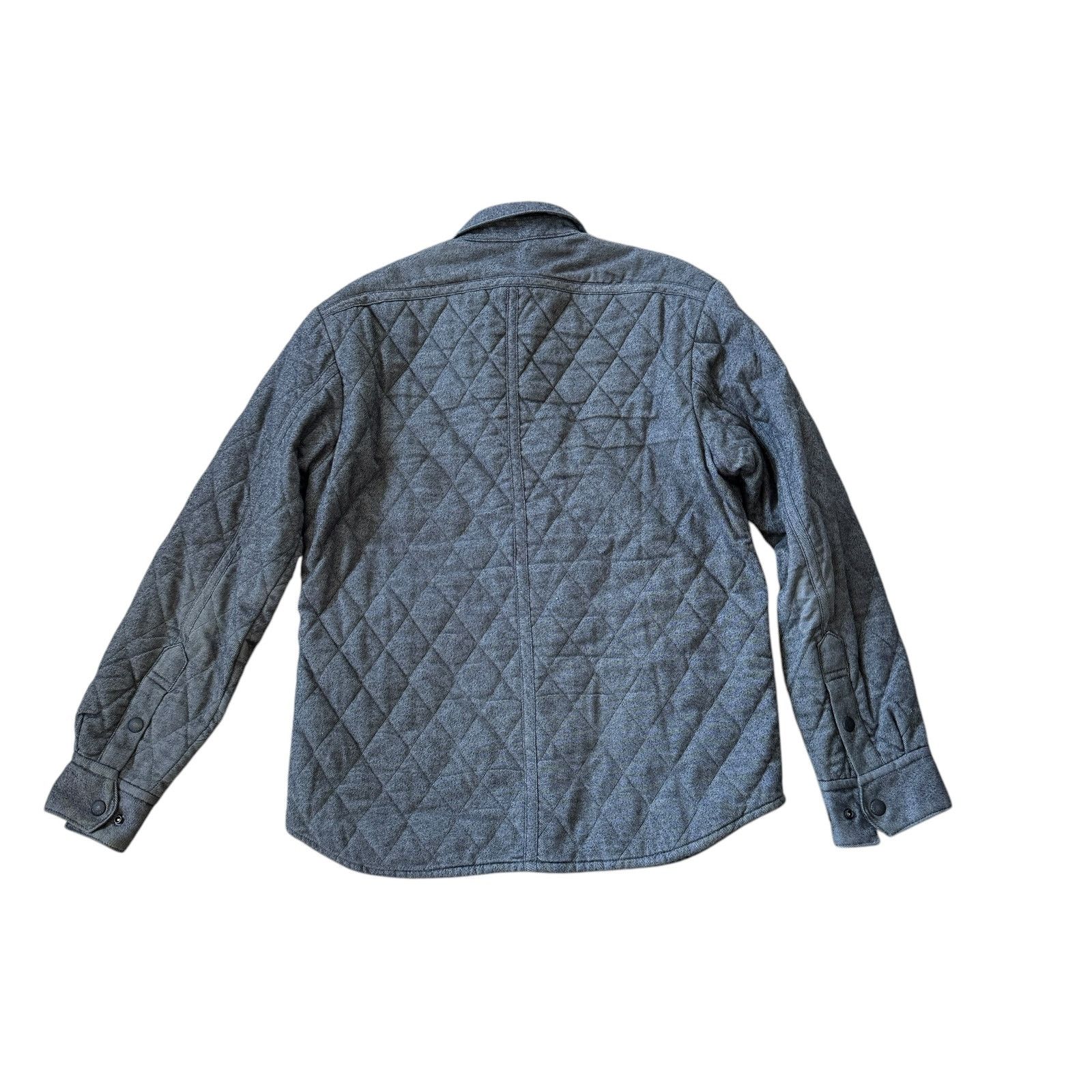 Rag & Bone Rag & Bone Holme Cotton Shirt Jacket Grey Quilted Size US S / EU 44-46 / 1 - 3 Thumbnail