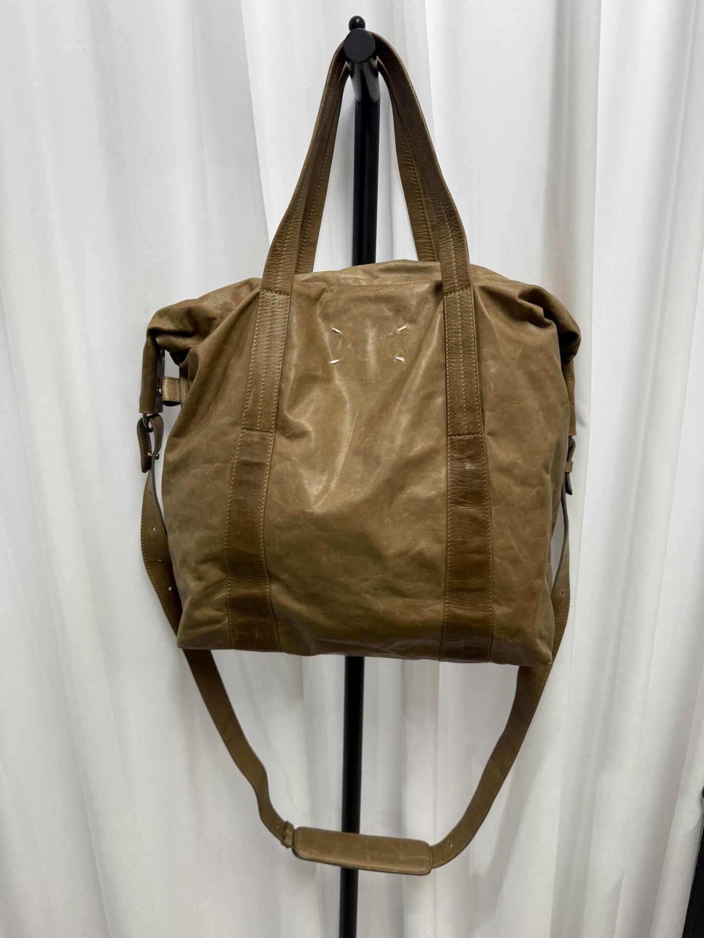 Maison Margiela Maison Martin Margiela Leather Boston Bag（cowhide