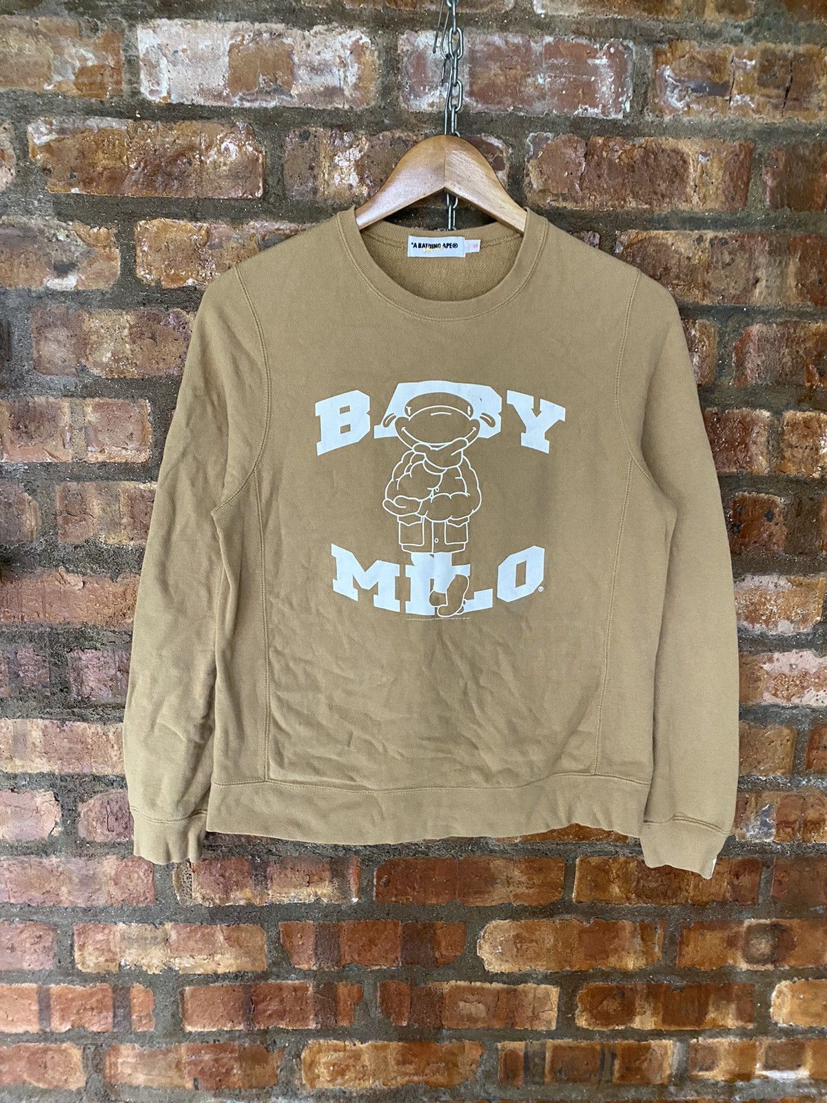 Bape 2008 Baby Milo Crewneck Size S / US 4 / IT 40 - 2 Thumbnail