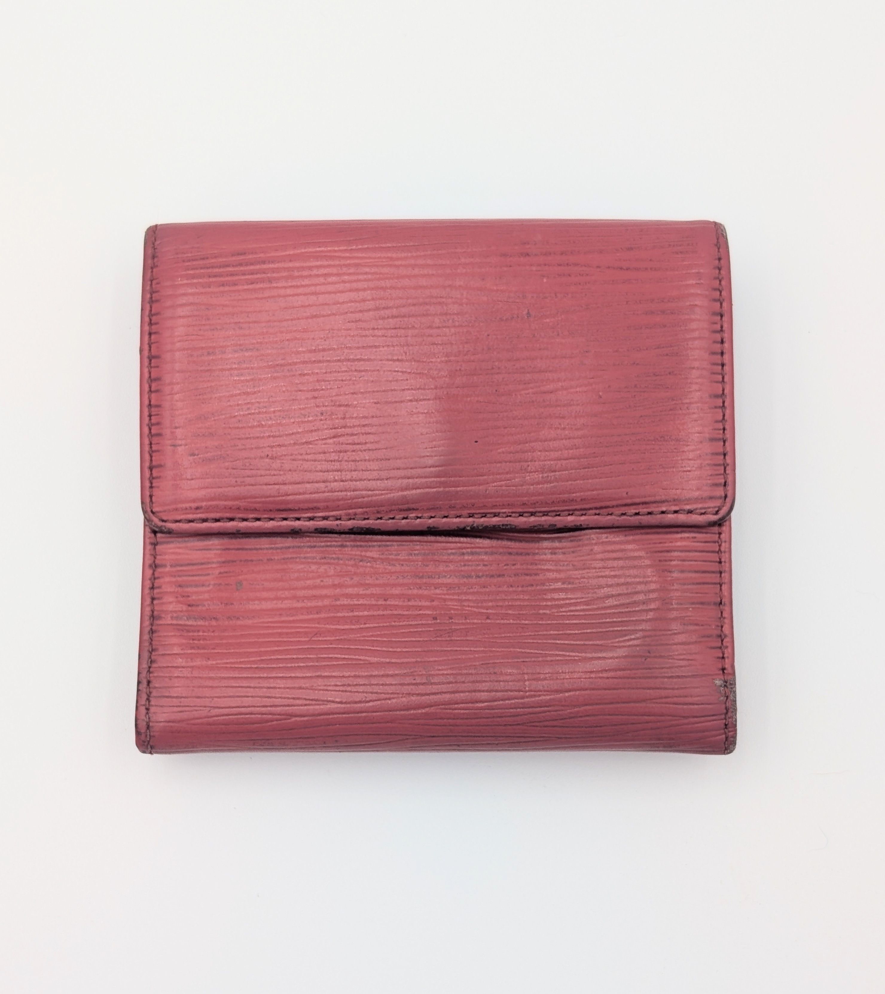 Louis Vuitton Louis Vuitton Epi Wallet in Castillan Red Size ONE SIZE - 2 Thumbnail