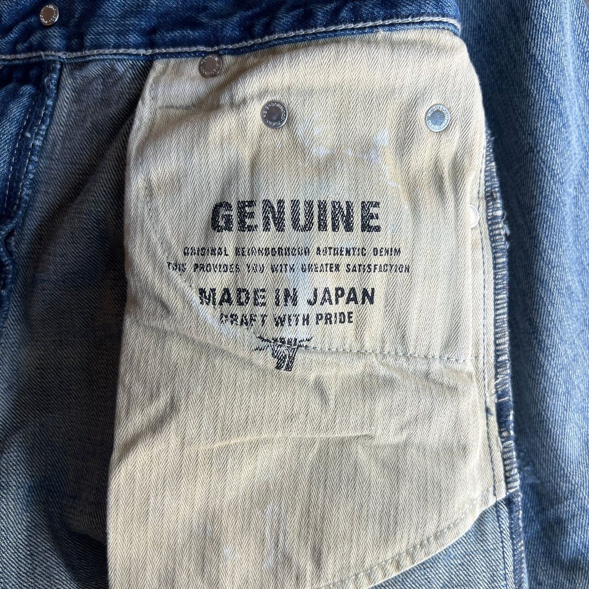 Neighborhood NEIGHBORHOOD JAPAN “Bullet Savage” SELVEDGE Jeans Size US 30 / EU 46 - 10 Thumbnail