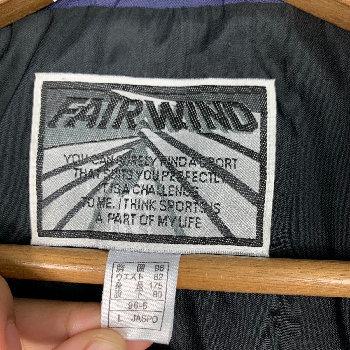 Japanese Brand FAIR WIND Colorblock Ski Jacket Snowboard Jacket #1695-C75 Size US L / EU 52-54 / 3 - 17 Thumbnail