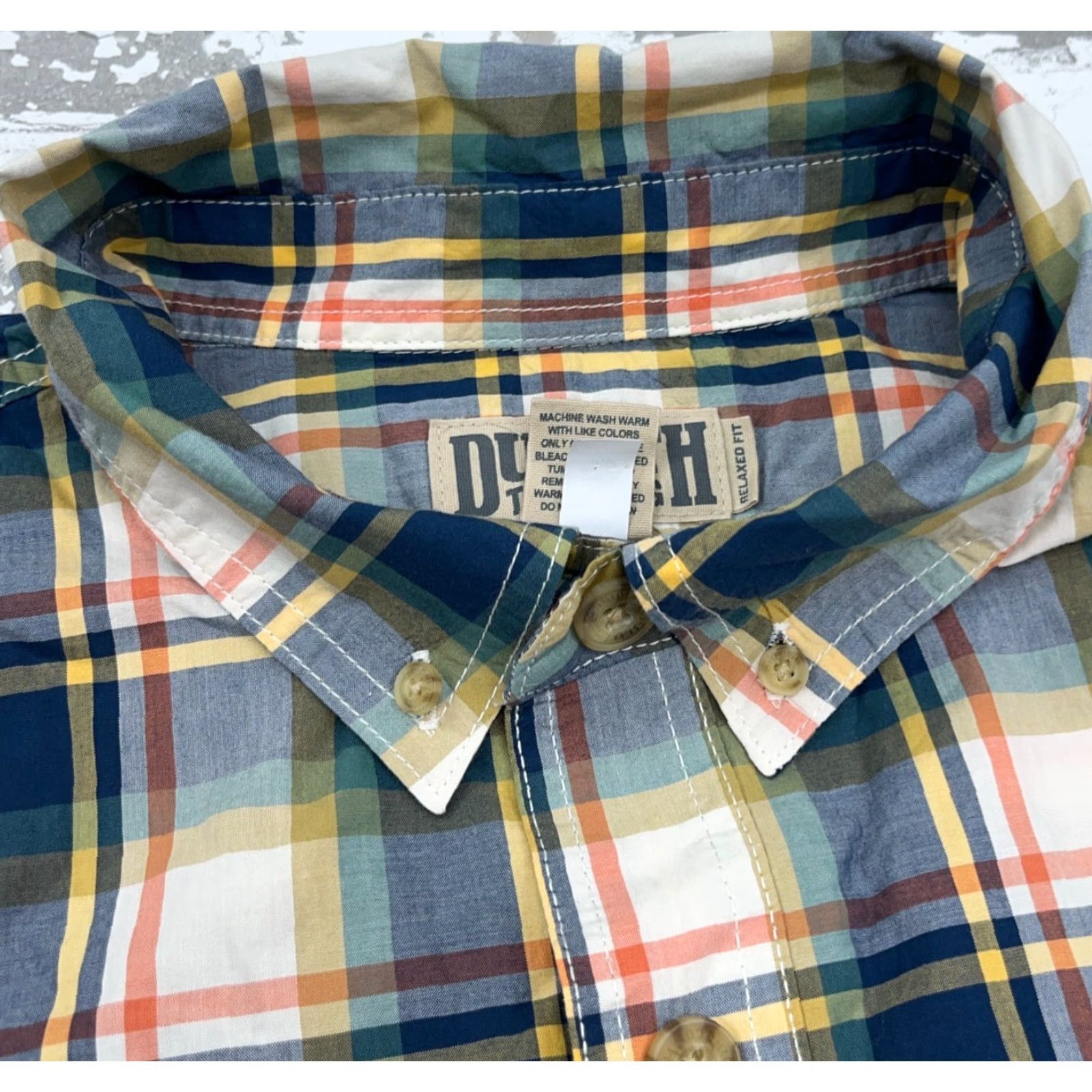 Vintage Duluth Shirt Men XL Blue Plaid Button-Up Pocket Outdoors Casual Comfort Cotton Shirt Size US XL / EU 56 / 4 - 4 Thumbnail