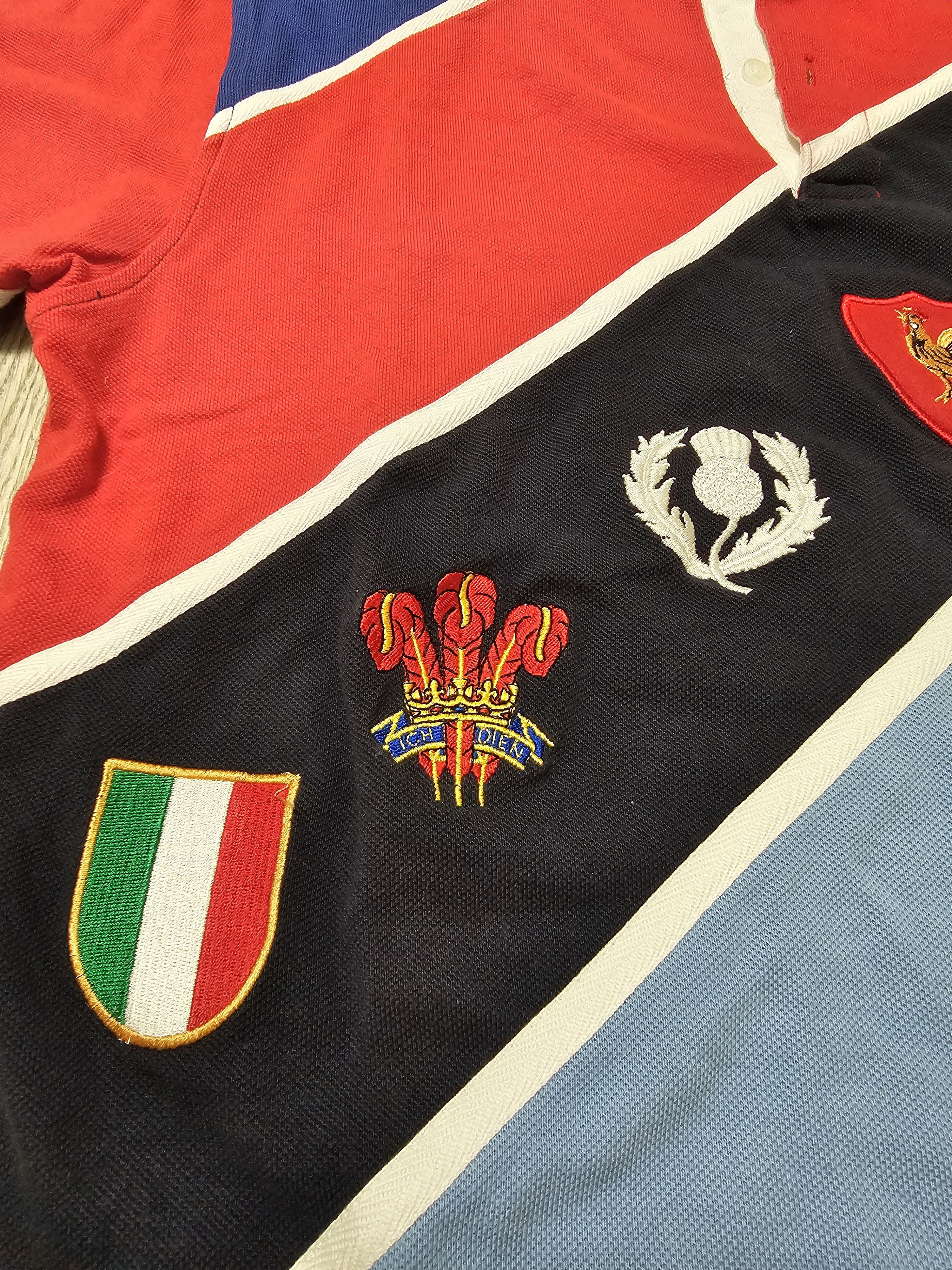 Vintage VINTAGE SIX NATIONS RUGBY SHIRT POLO JERSEY RUGBY POLO SHIRT Size US M / EU 48-50 / 2 - 5 Thumbnail