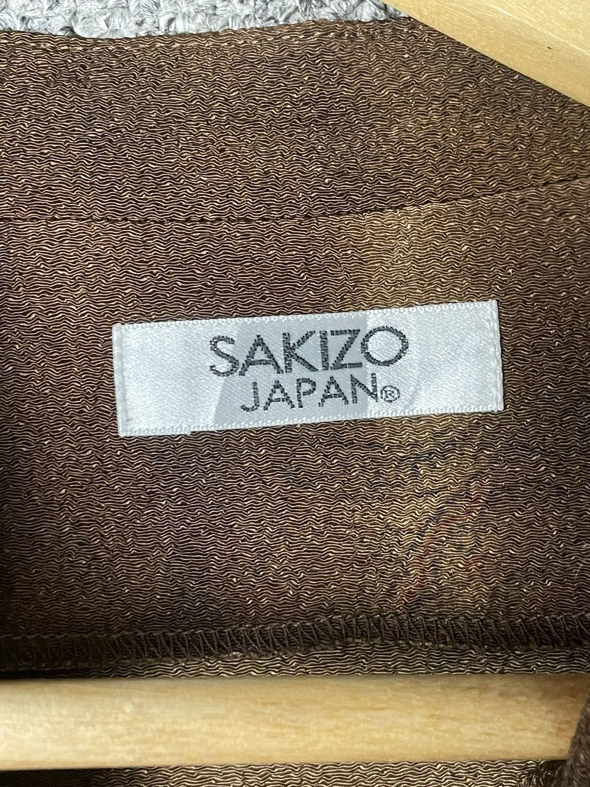 Designer × Japanese Brand × Vintage Sakizo x Japanese Brand Abstract Button Ups Shirt (41) Size US S / EU 44-46 / 1 - 5 Thumbnail
