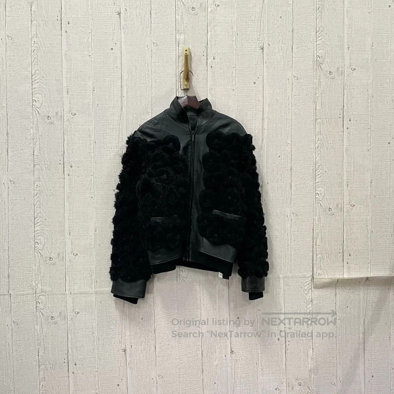 Chanel CHANEL Fur Leather Jacket. Size XXS / US 00 / IT 34 - 1 Thumbnail