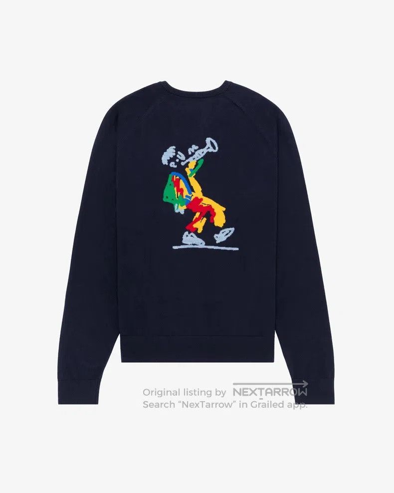 Aime Leon Dore Aime Leon Dore Embroidered Knit Sweater Size US M / EU 48-50 / 2 - 2 Thumbnail