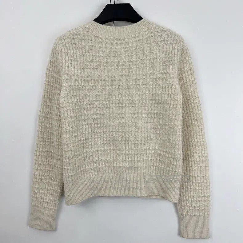 Chanel Chanel Beige three-dimensional relief flower knitted sweat Size XS / US 0-2 / IT 36-38 - 2 Thumbnail