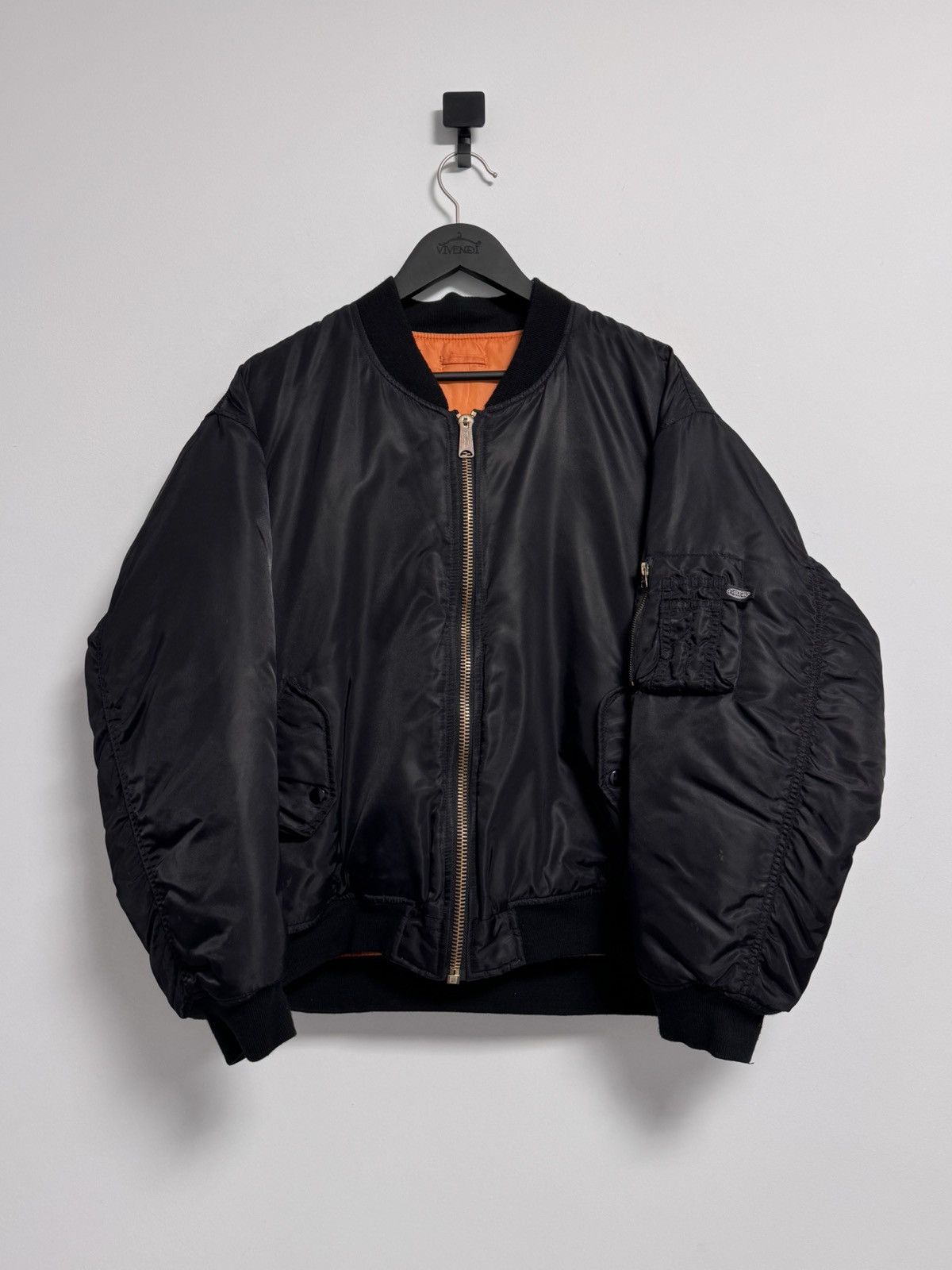 Other Security Bomber Jacket Vintage Y2k Boxy Fit Streetwear Alpha Size US L / EU 52-54 / 3 - 9 Thumbnail