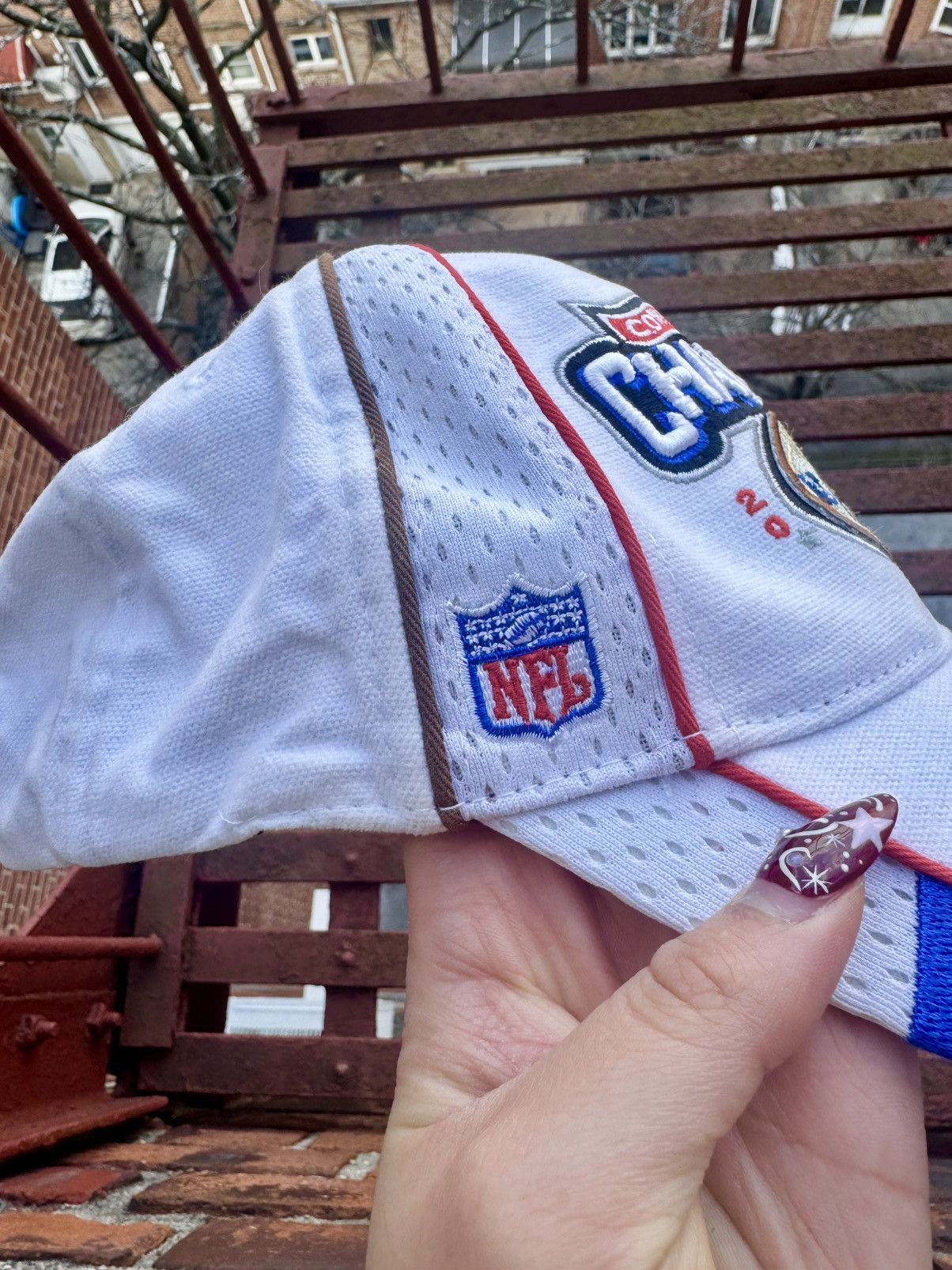 NFL 2004 NFL Philadelphia Eagles Conference Champions Hat Size ONE SIZE - 4 Thumbnail
