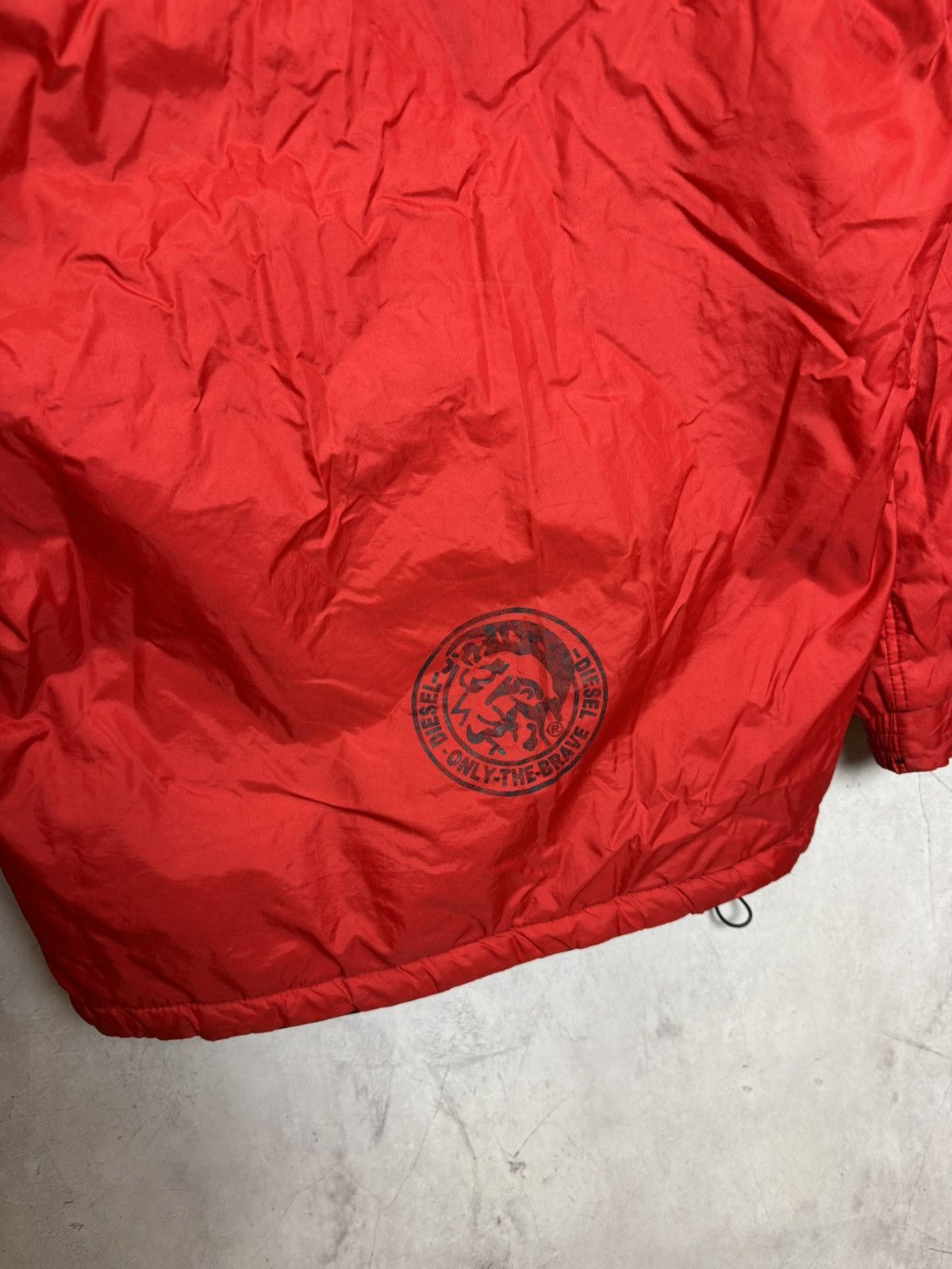 Diesel × Vintage Diesel Reversible Jacket Black Red Men’s Hooded Zip Up Size US L / EU 52-54 / 3 - 11 Thumbnail