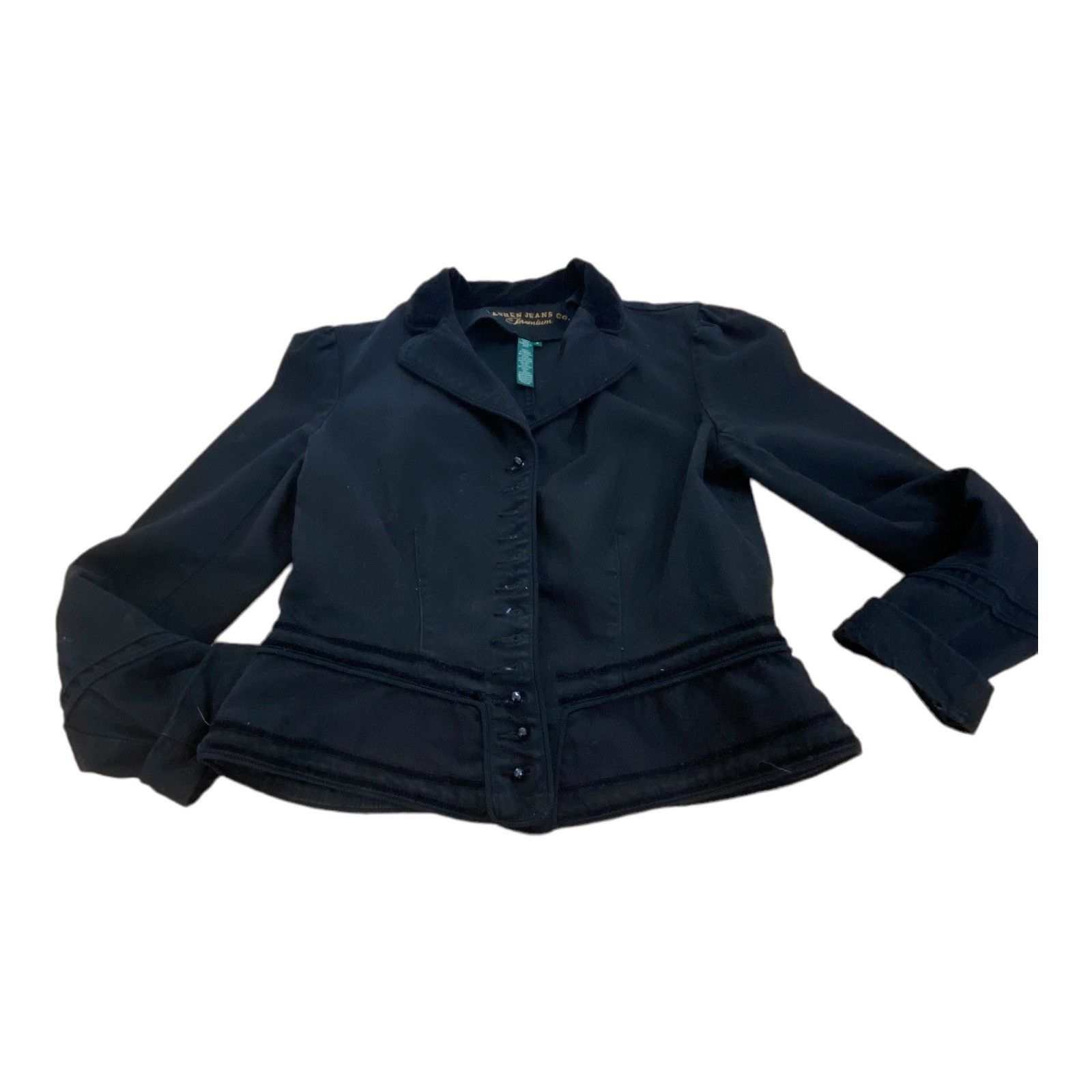 Other Lauren Jeans Fitted Denim Blazer M Ralph Lauren Black Victor Size M / US 6-8 / IT 42-44 - 12 Thumbnail
