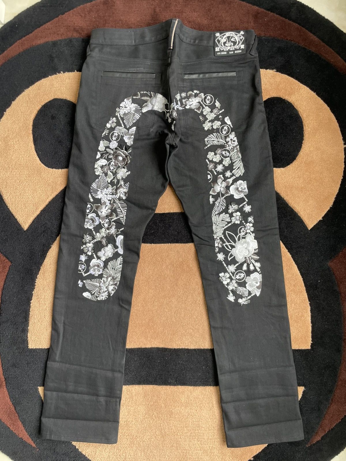 evisu ブラック Tシャツ ブルー evisu donna Evisu t shirt black - Gem