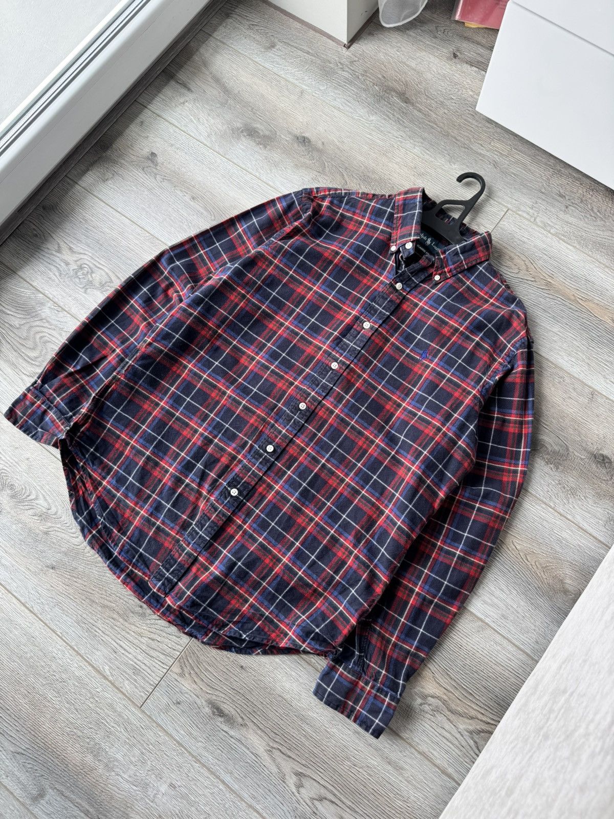 Polo Ralph Lauren Polo Ralph Lauren Plaid Men's Long Sleeve Shirt Size US M / EU 48-50 / 2 - 2 Thumbnail