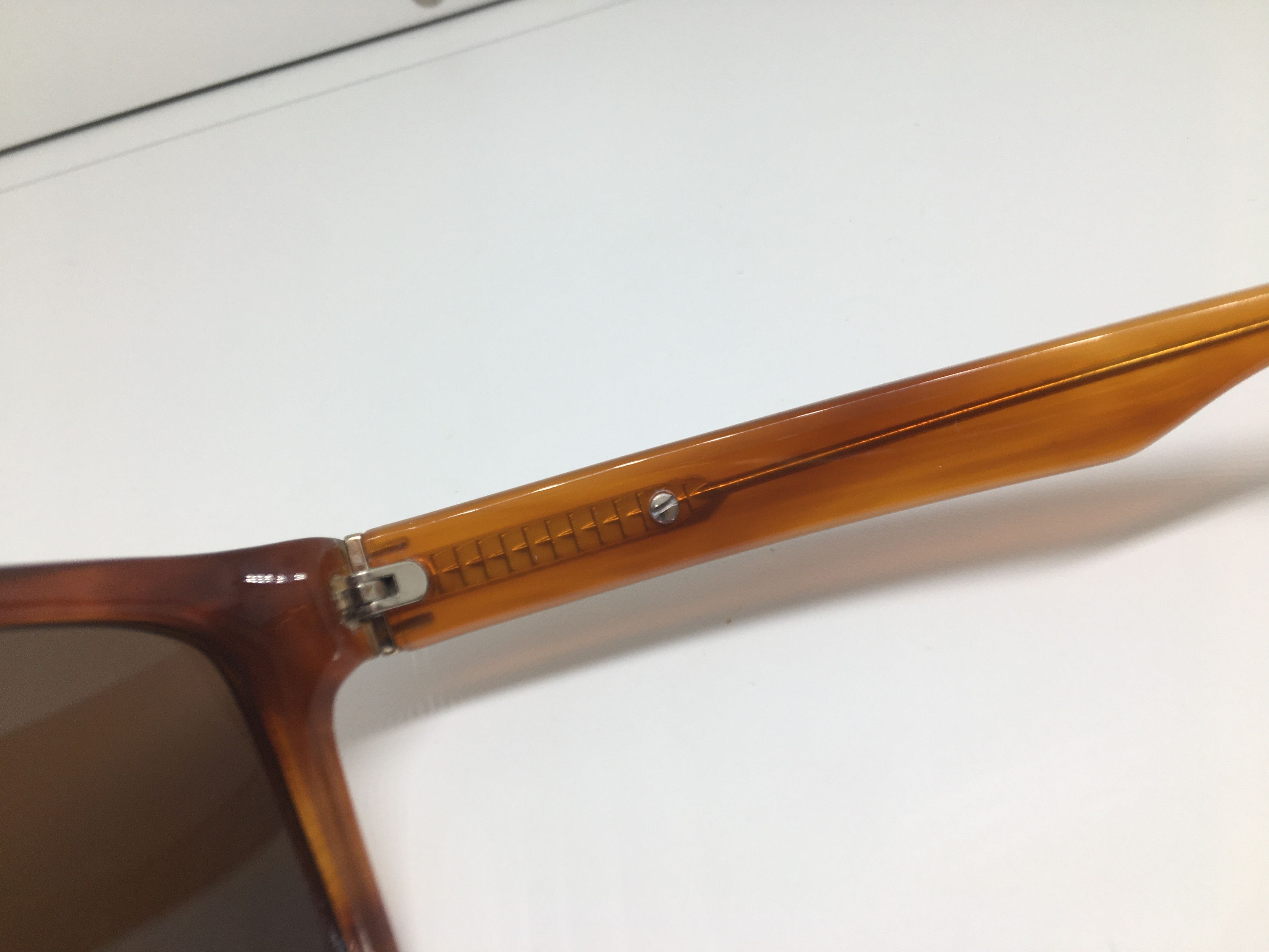 Vintage Vintage Brown Acetate Sunglasses Frame Size ONE SIZE - 4 Thumbnail