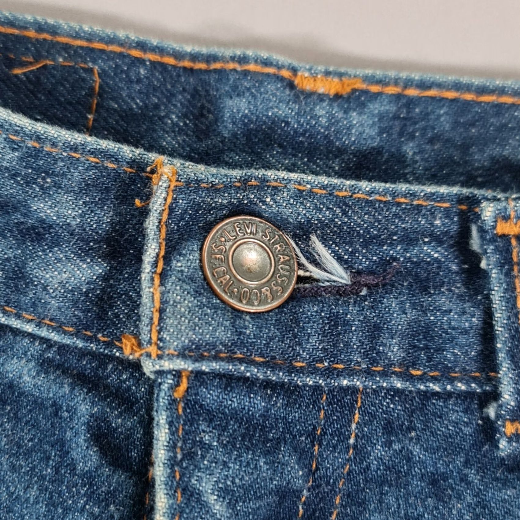 Levi's VINTAGE Levi's Womens Jeans Blue W26 L34 Orange Tab 80s 824 0216 Tapered Denim Jeans Womens Medium Blue 80s 826 Size 26" / US 2 / IT 38 - 3 Thumbnail