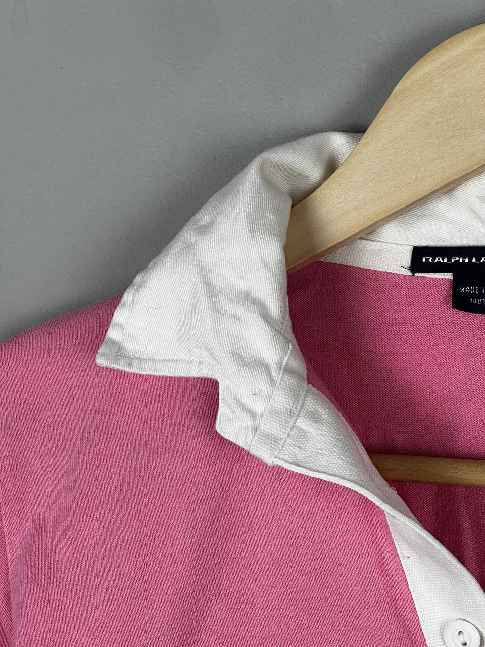 Polo Ralph Lauren Vintage Y2K Polo Ralph Lauren Rugby Shirt Long Sleeve Size S / US 4 / IT 40 - 6 Thumbnail