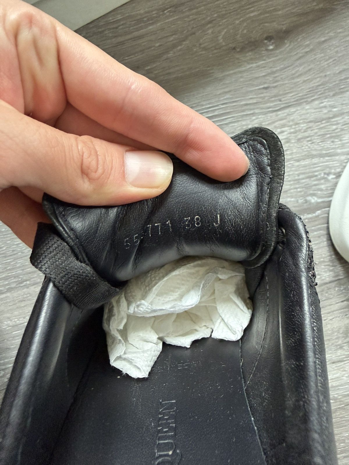 Alexander McQueen Black Sequin Mcqueen Oversized Sneaker Size US 8 / IT 38 - 6 Thumbnail