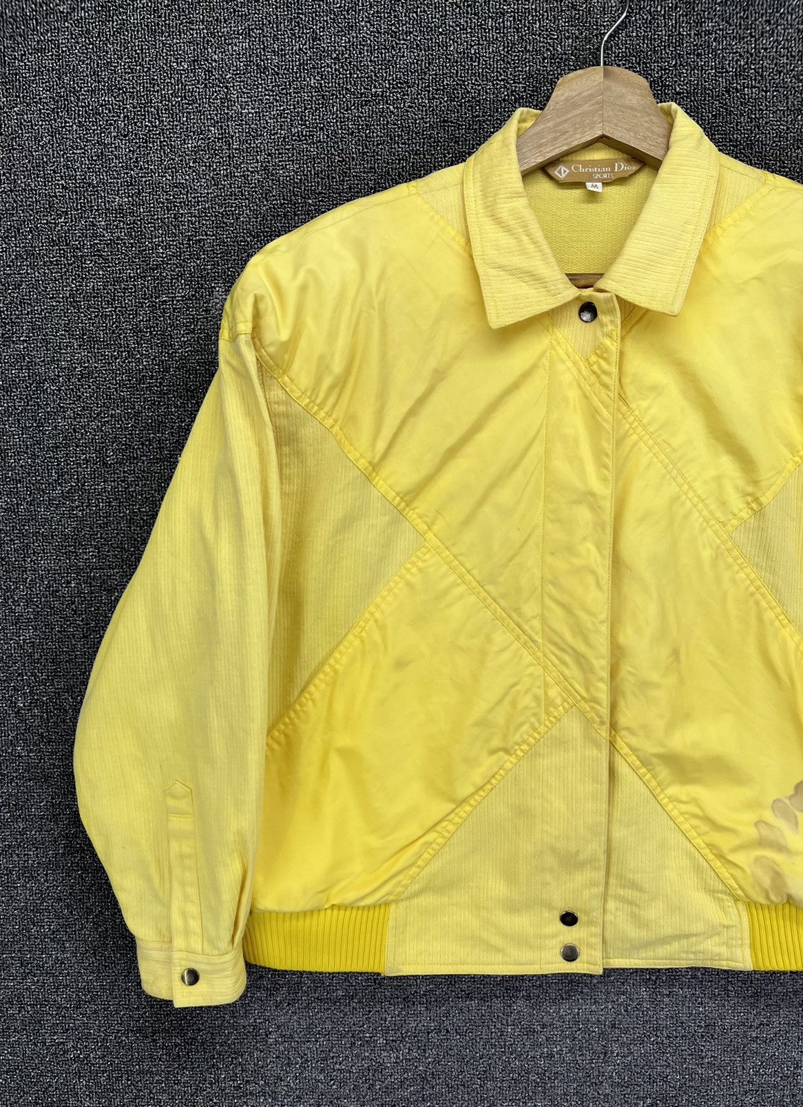 Christian Dior Monsieur Vintage 90s Christian Dior Monsieur Sport Yellow Jacket Size M / US 6-8 / IT 42-44 - 4 Thumbnail