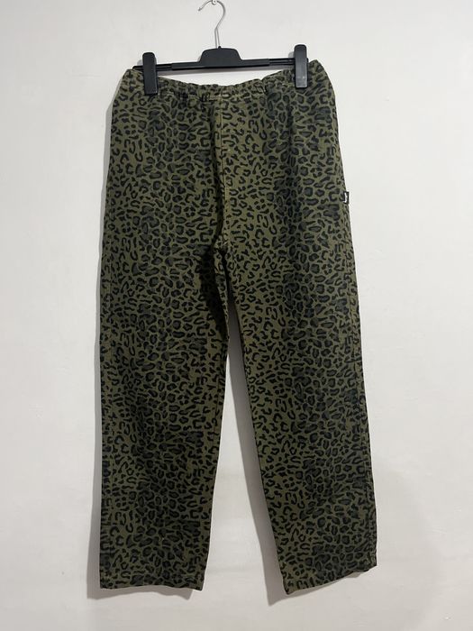 Stussy Stussy Leopard Beach Pant | Grailed