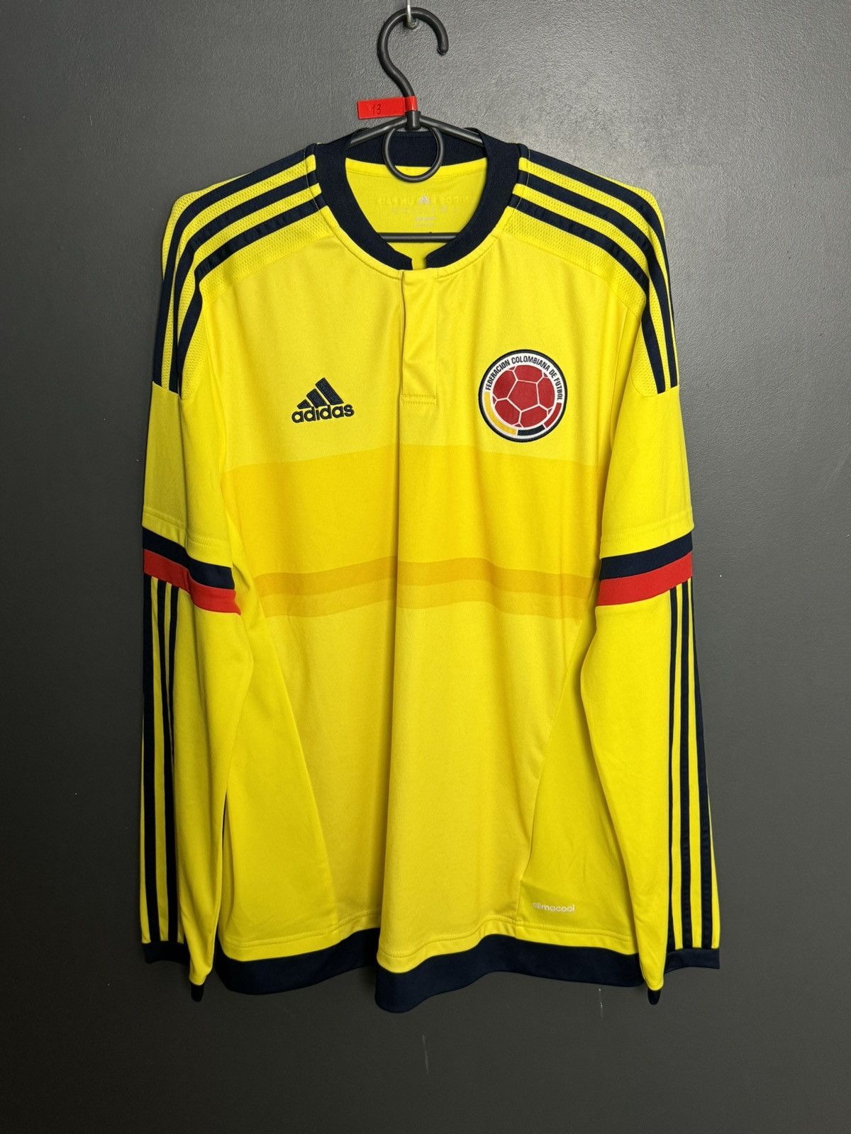 Adidas Colombia National Team 15/17 Home Football Soccer Jersey Size US M / EU 48-50 / 2 - 1 Thumbnail