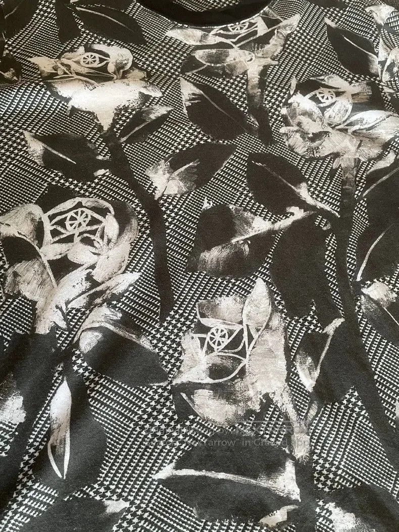 Dior Dior Rose Print Short Sleeve T. Size US L / EU 52-54 / 3 - 2 Thumbnail