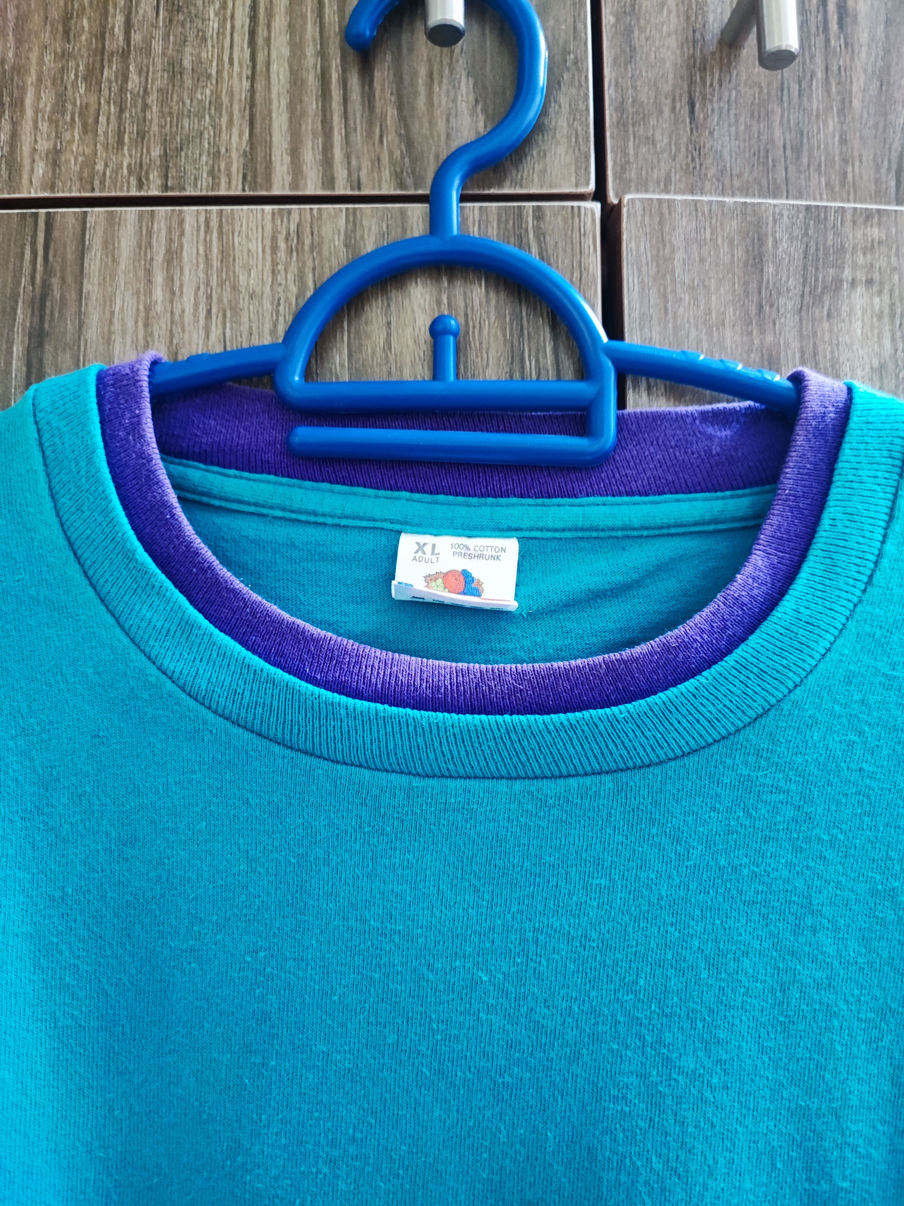 Fruit Of The Loom × Vintage vintage 90's Fruit of the loom oversized double layer Tee Size US XL / EU 56 / 4 - 2 Thumbnail