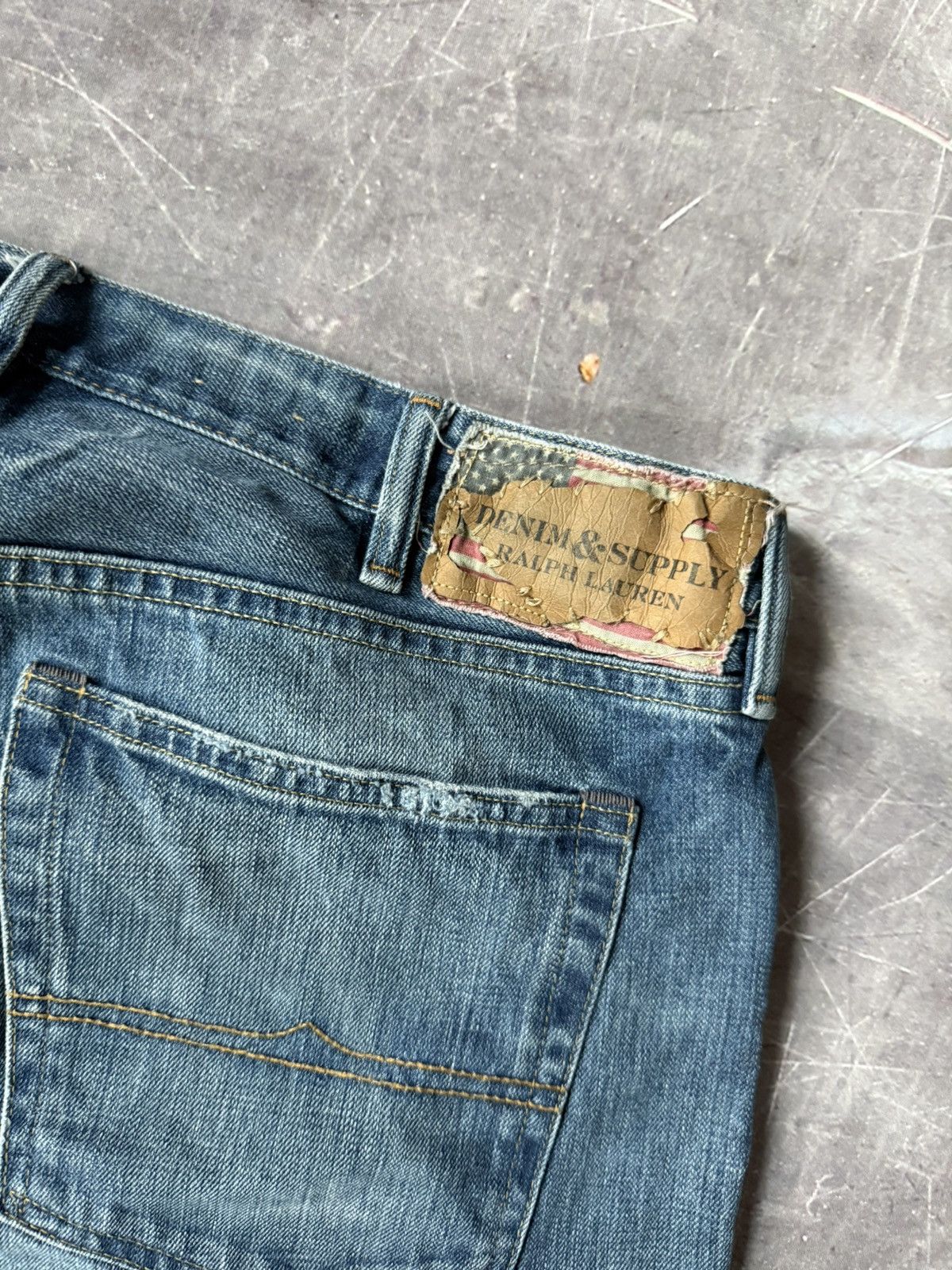 Denim & Supply Ralph Lauren Vintage Denim & Supply Ralph Lauren Jeans (38X30) Size US 38 / EU 54 - 6 Thumbnail