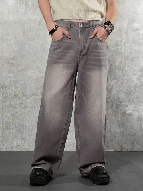 Jean Hayakawa x Eno Washed Loose Fit 90s Jeans Y2k Size US 33 - 6 Thumbnail