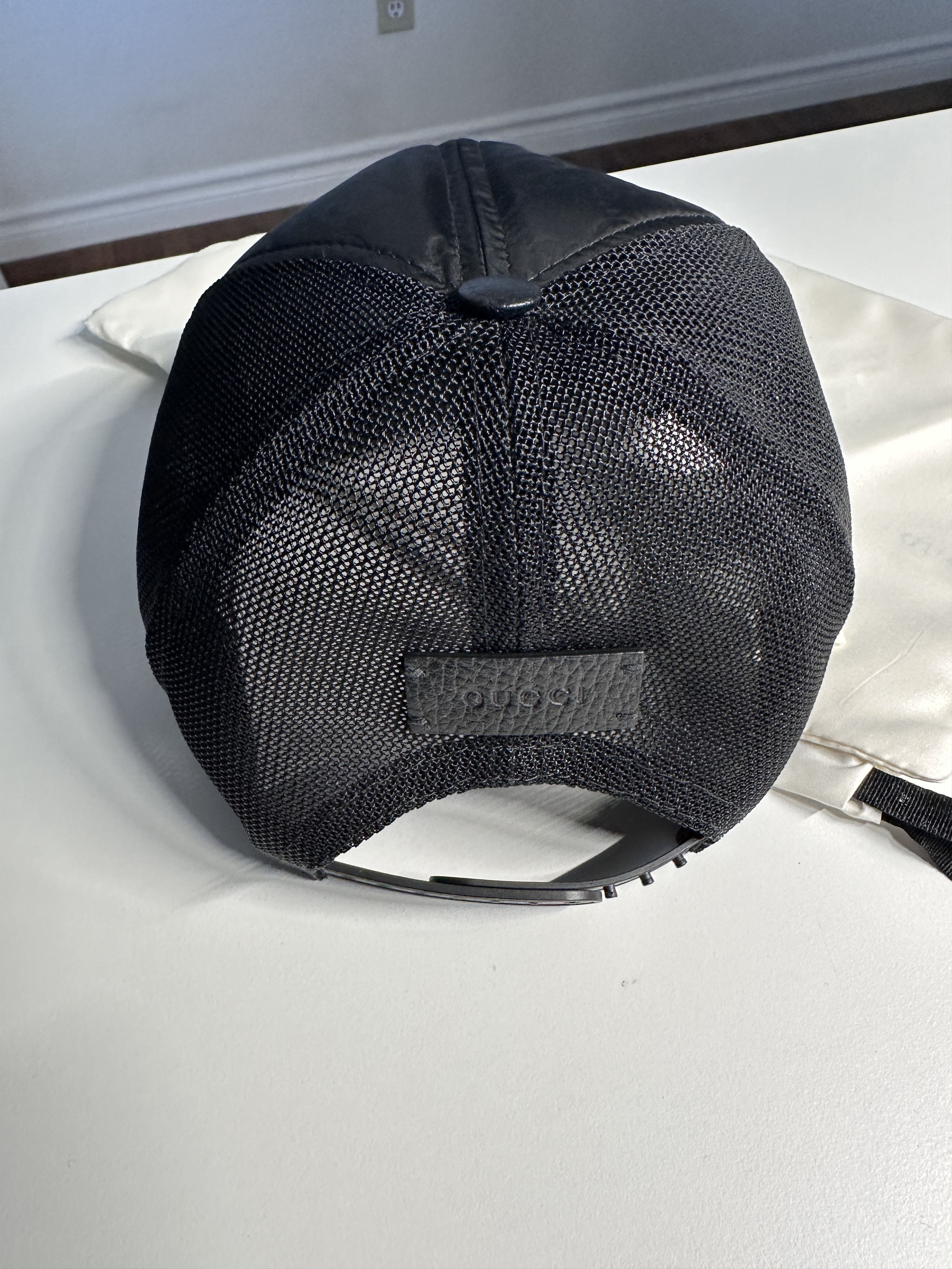 Gucci Gucci Monogram Nylon Trucker Mesh Baseball Hat Size ONE SIZE - 4 Thumbnail