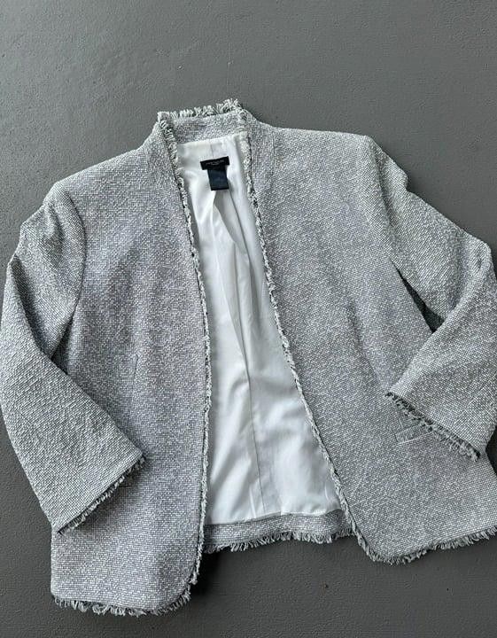 Ann Taylor Ann Taylor Blazer Size 12 Size L / US 10 / IT 46 - 1 Thumbnail