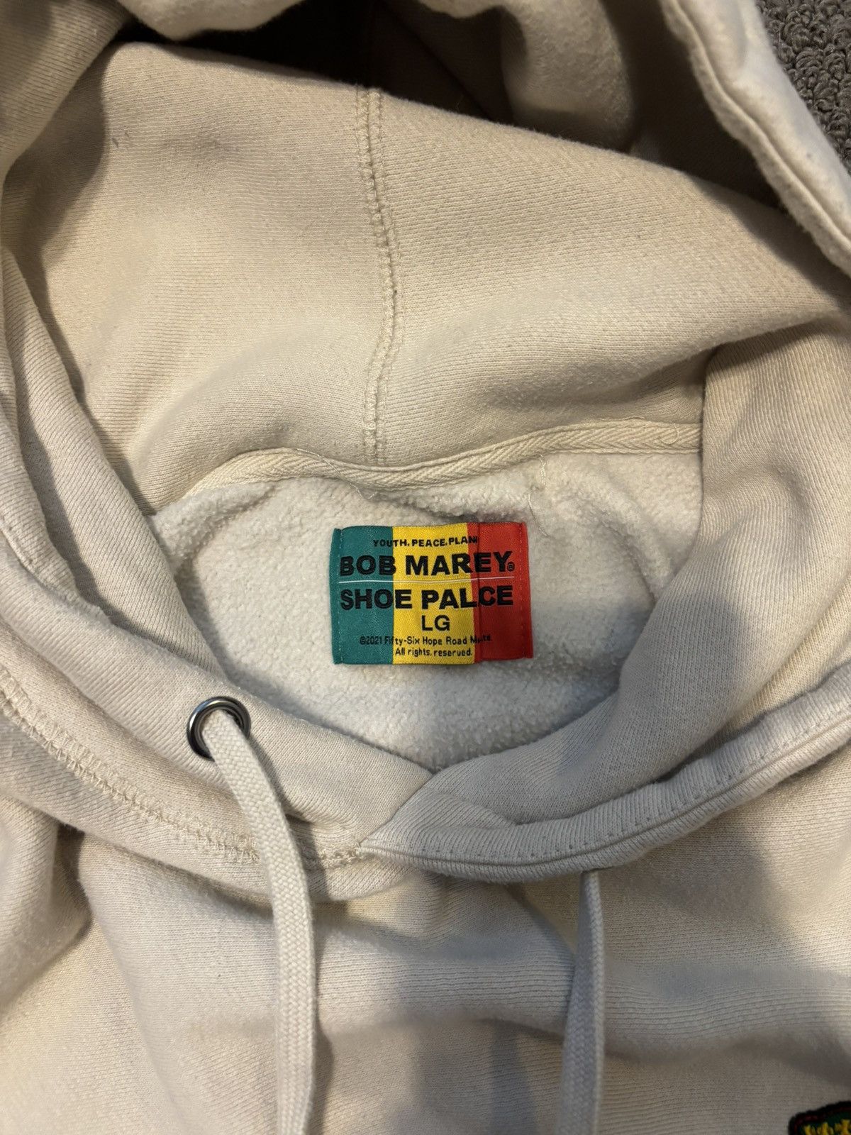 Shoe Palace Bob Marley Graphic Hoodie Size US L / EU 52-54 / 3 - 3 Thumbnail