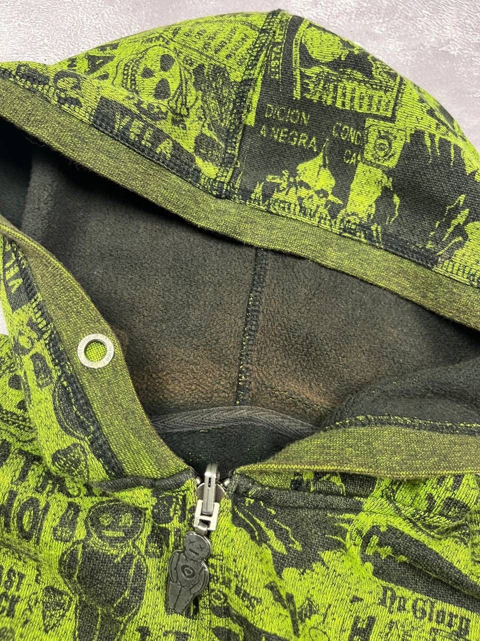 C1RCA Circa Green Fleece Graphic Full Zip Hoodie Men's Size S Size US S / EU 44-46 / 1 - 9 Thumbnail