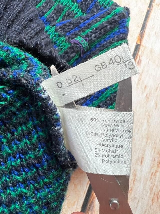 Hugo Boss Hugo Boss wool multicolor sweater Size US L / EU 52-54 / 3 - 6 Thumbnail