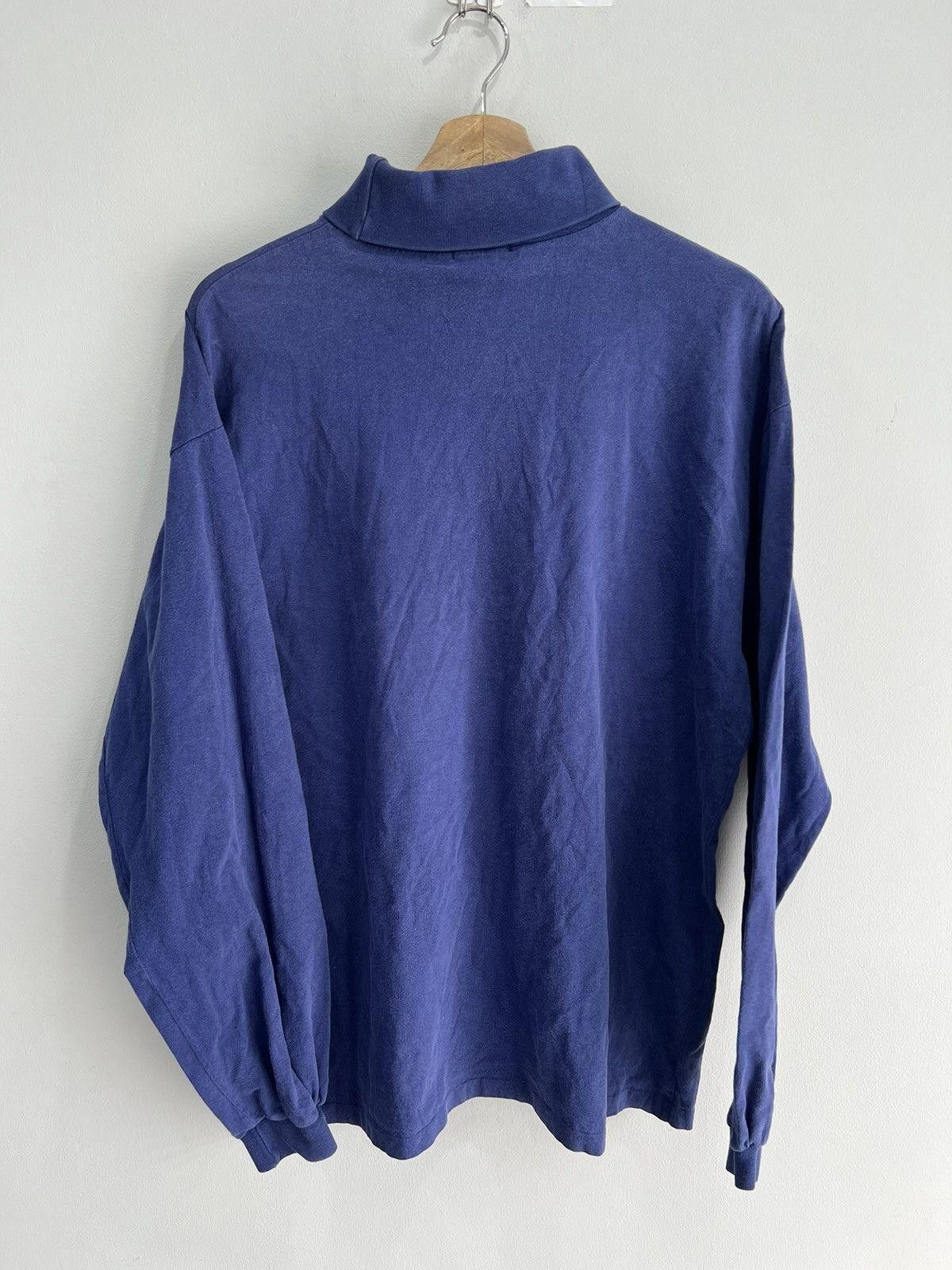 Vintage Vintage Lacoste Longsleeve Shirt Turtleneck Size US L / EU 52-54 / 3 - 3 Thumbnail