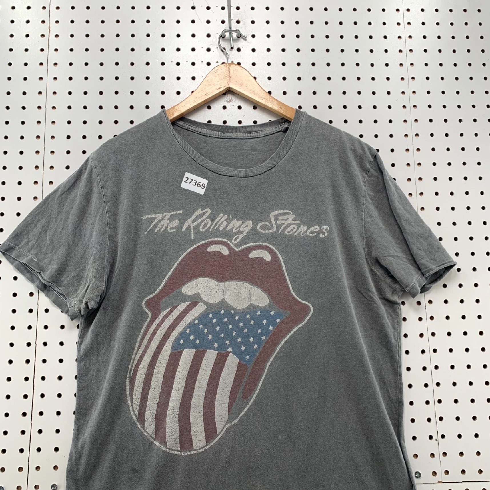 Vintage VINTAGE The Rolling Stones Shirt Unisex Adult T-Shirt Gray L Band Music 90s Mens Size US L / EU 52-54 / 3 - 2 Thumbnail